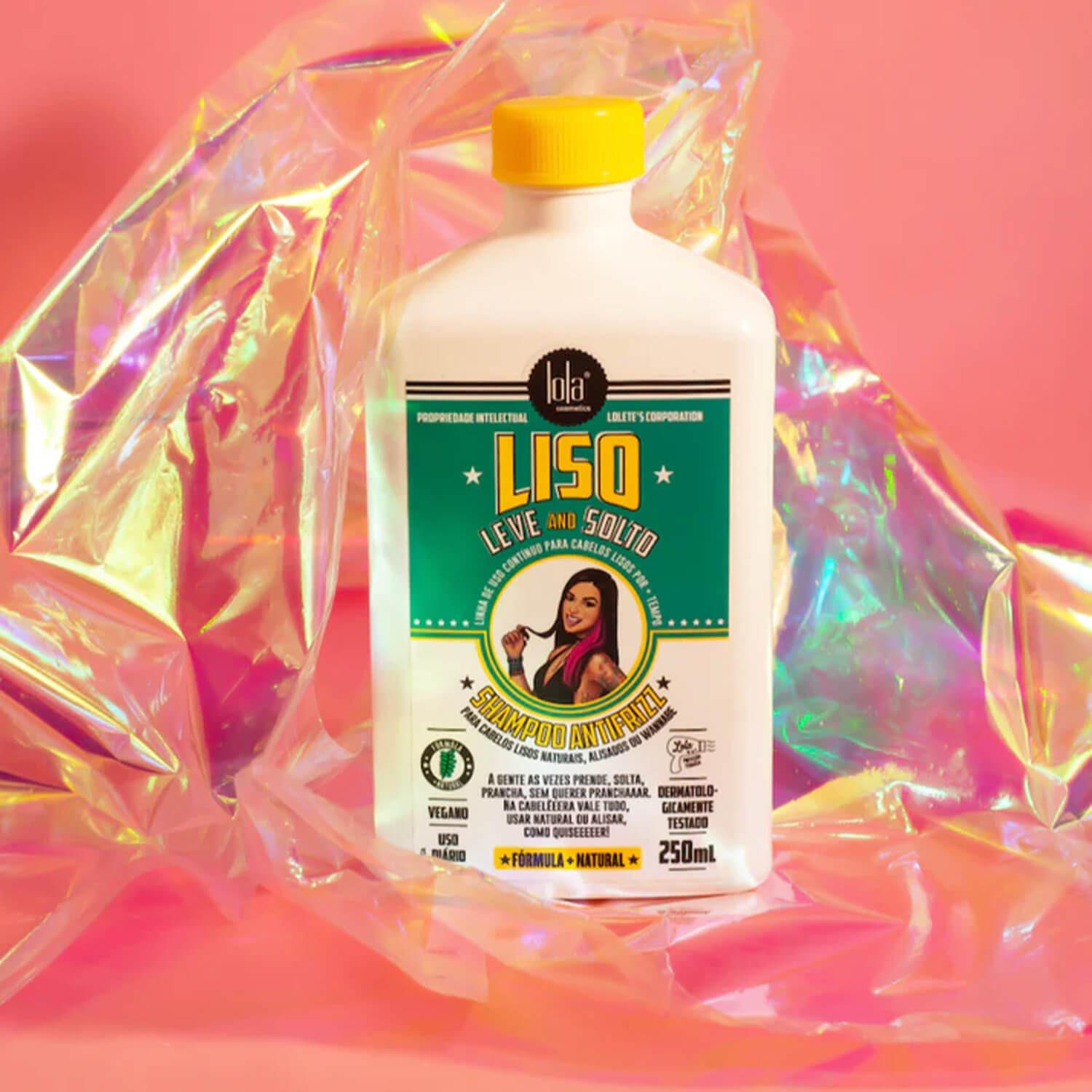 Шампунь для випрямлення волосся Lola Cosmetics Liso, Leve E Solto Shampoo