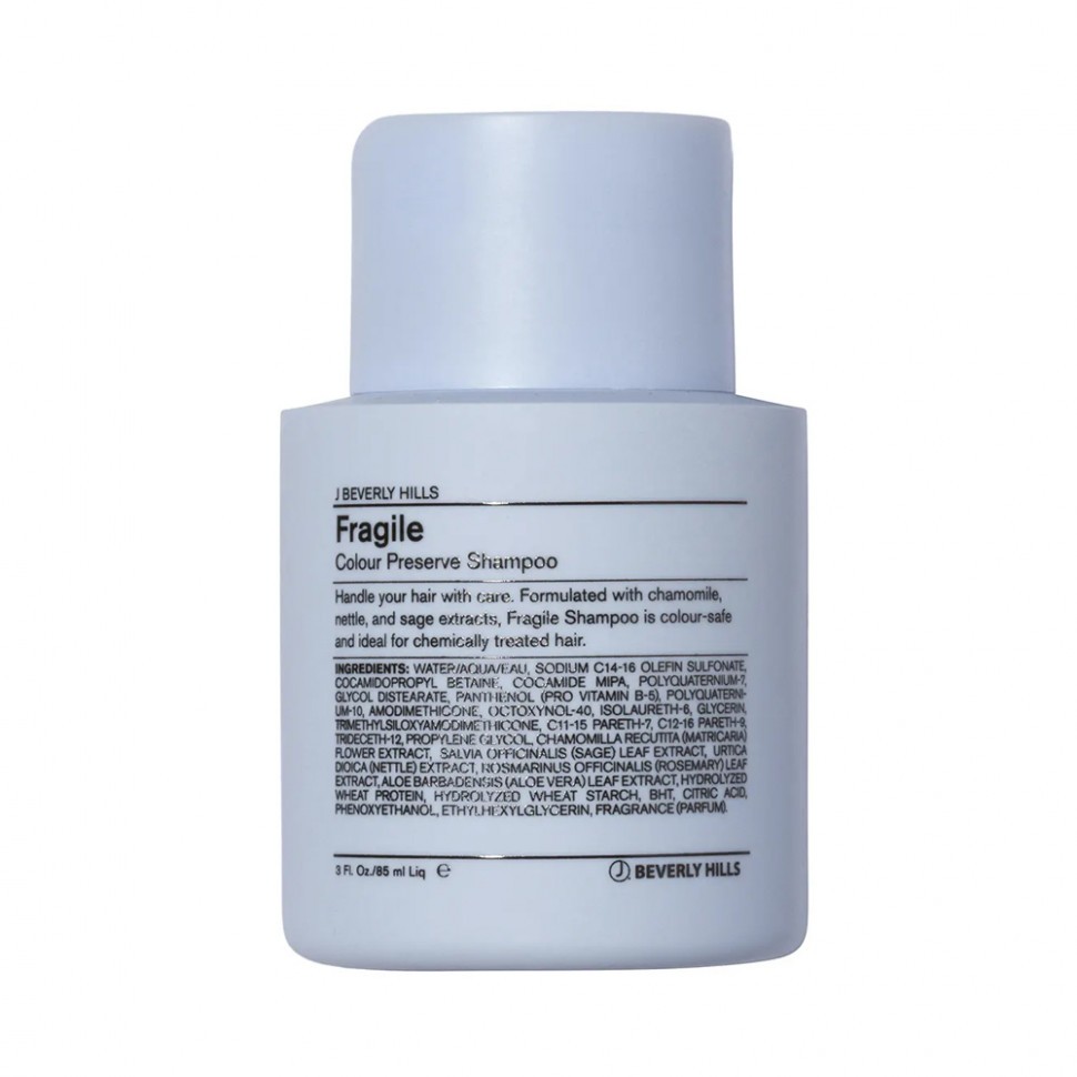 Шампунь для фарбованого та пошкодженого волосся J Beverly Hills Fragile Colour Preserve Shampoo