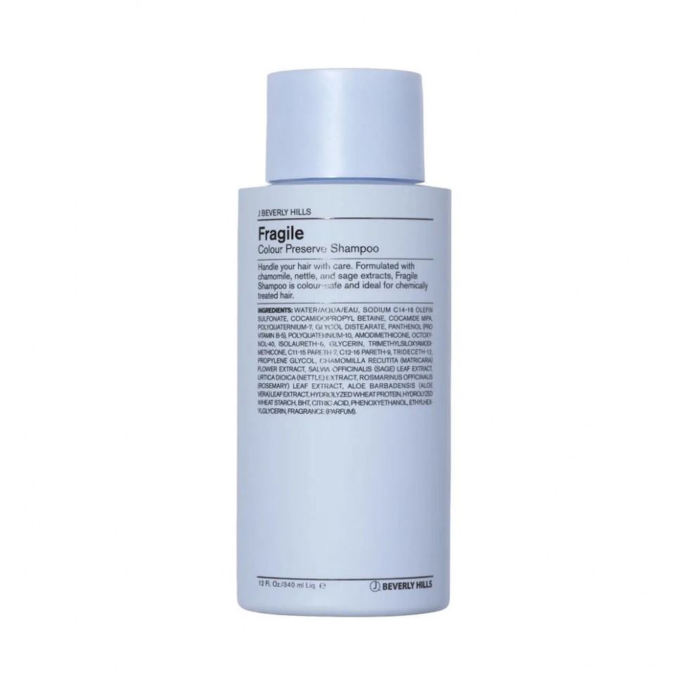 Шампунь для фарбованого та пошкодженого волосся J Beverly Hills Fragile Colour Preserve Shampoo