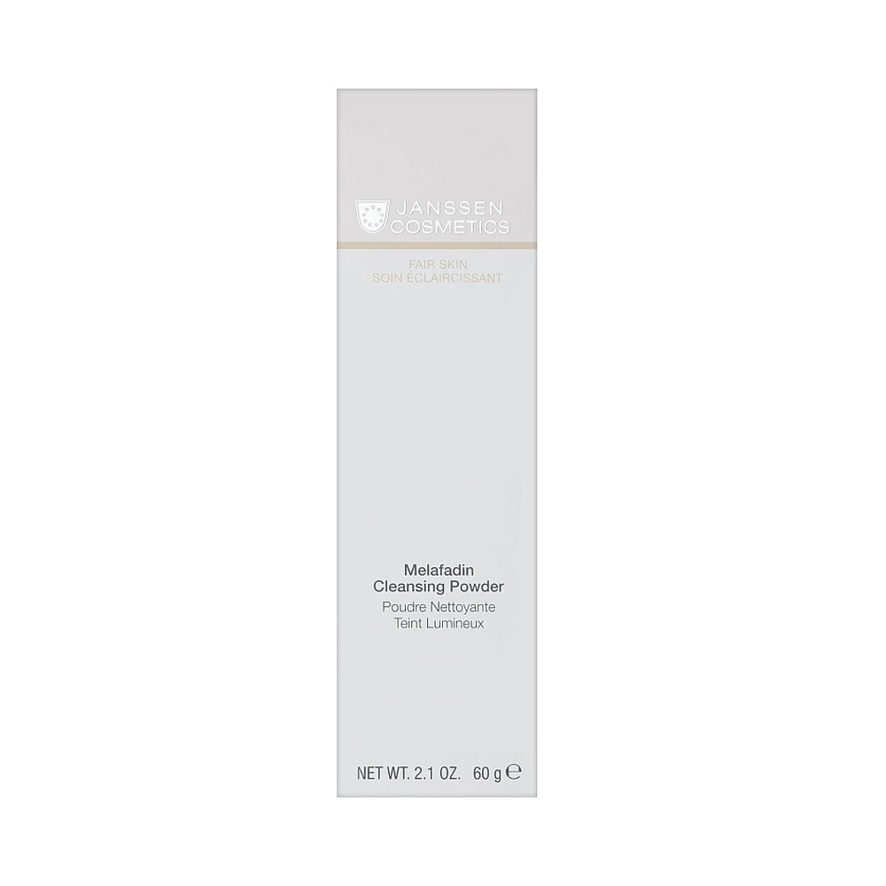 Освітлююча пудра Janssen Cosmetics Fair Skin Melafadin Cleansing Powder