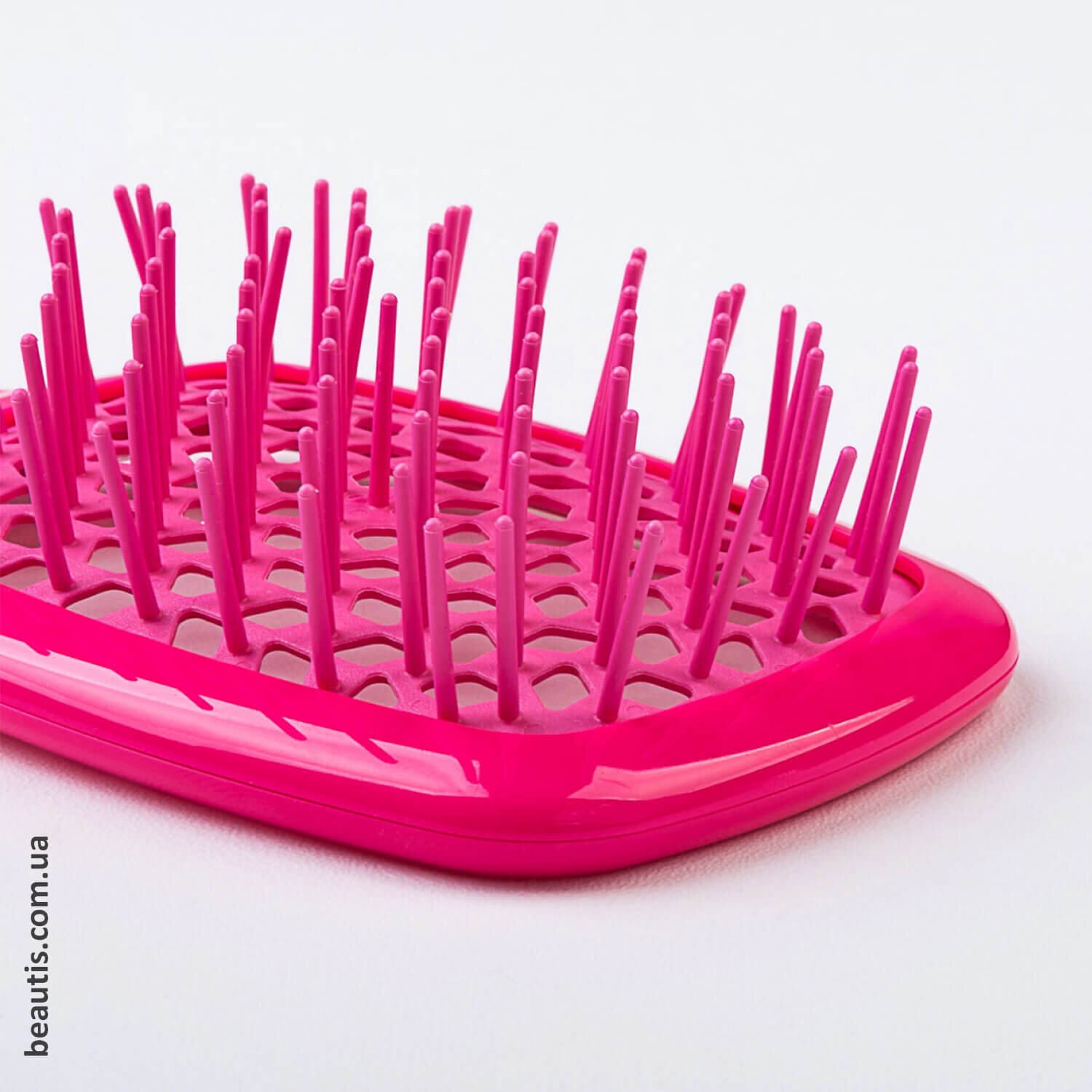 Гребінець рожевий неон Janeke Superbrush Standart Pink Neon