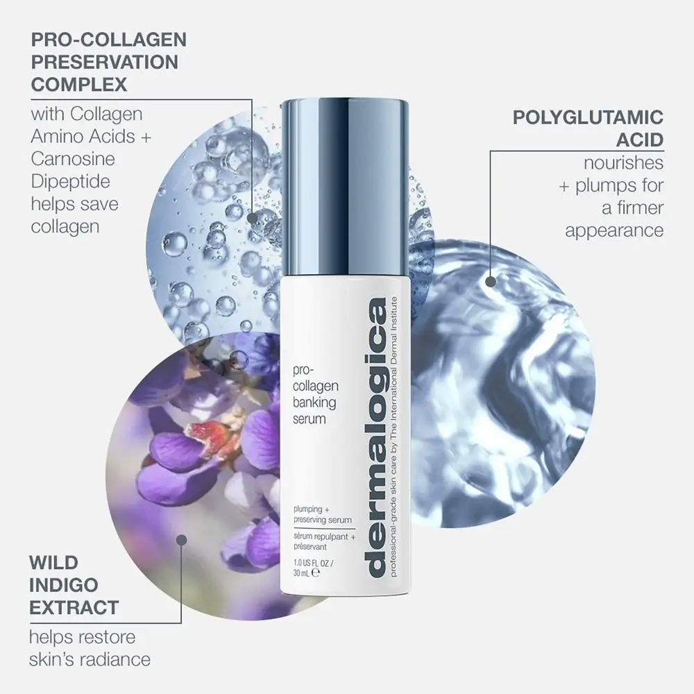 Антиоксидантная сыворотка с коллагеном Dermalogica Pro-Collagen Banking Serum