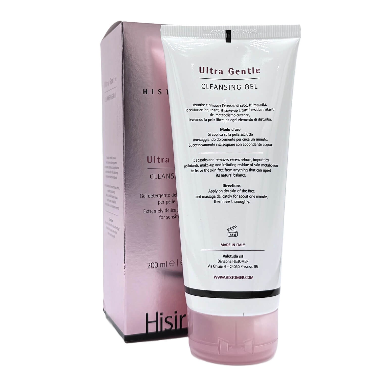Гель для очищення ультра легкий Histomer Hisiris Ultra Gentle Cleansing Gel
