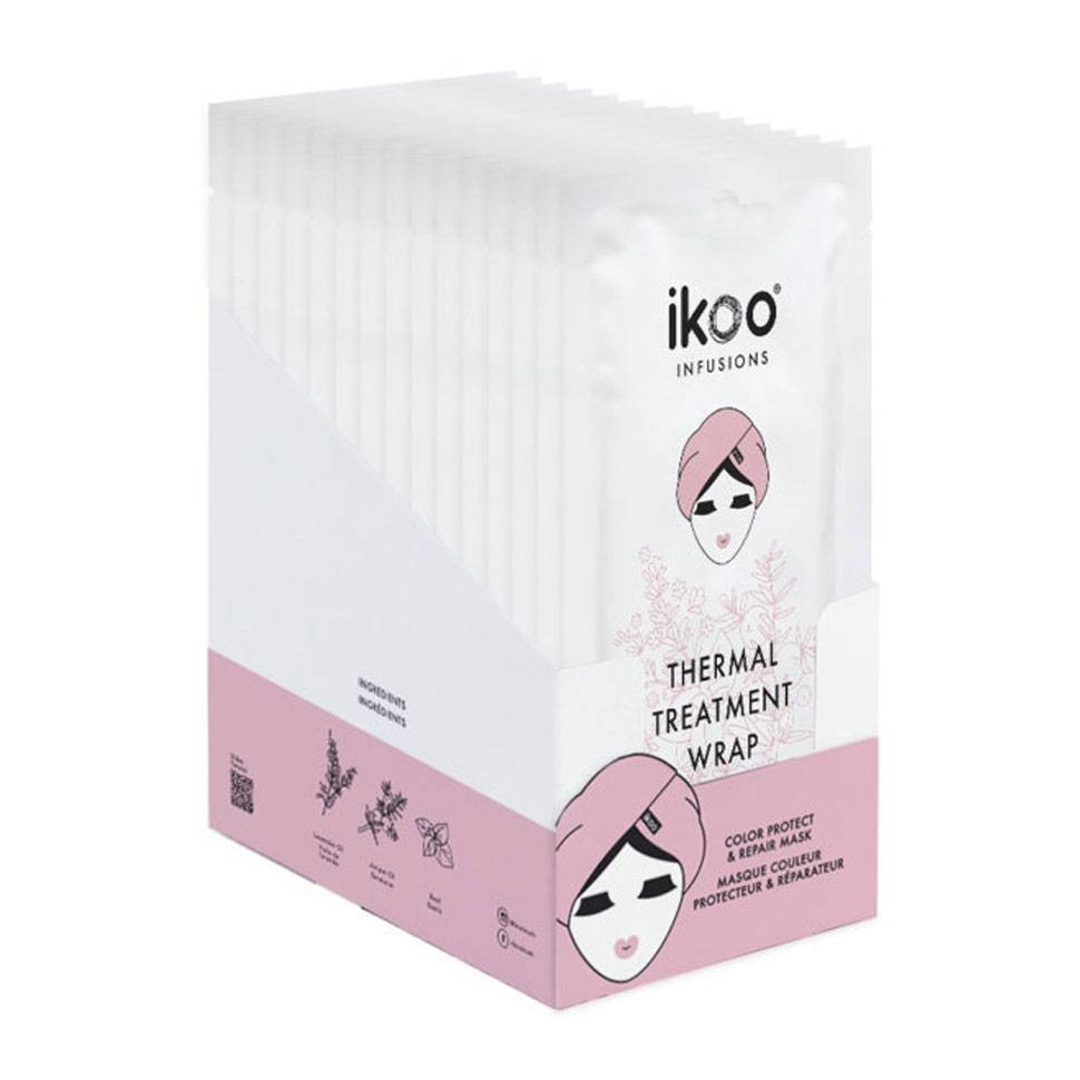 Маска-шапочка для фарбованого волосся Ikoo Thermal Treatment Wrap Color Protect and Repair