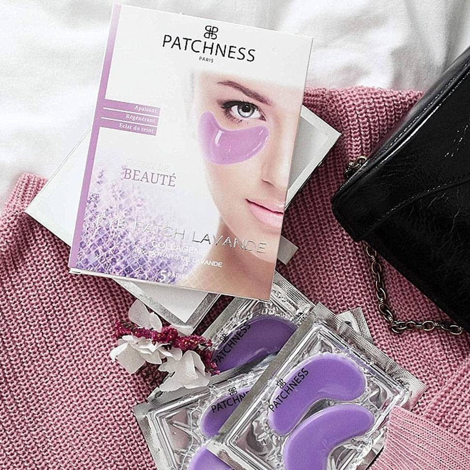 Успокаивающие патчи для глаз с экстрактом лаванды Patchness Eye Patch Lavender