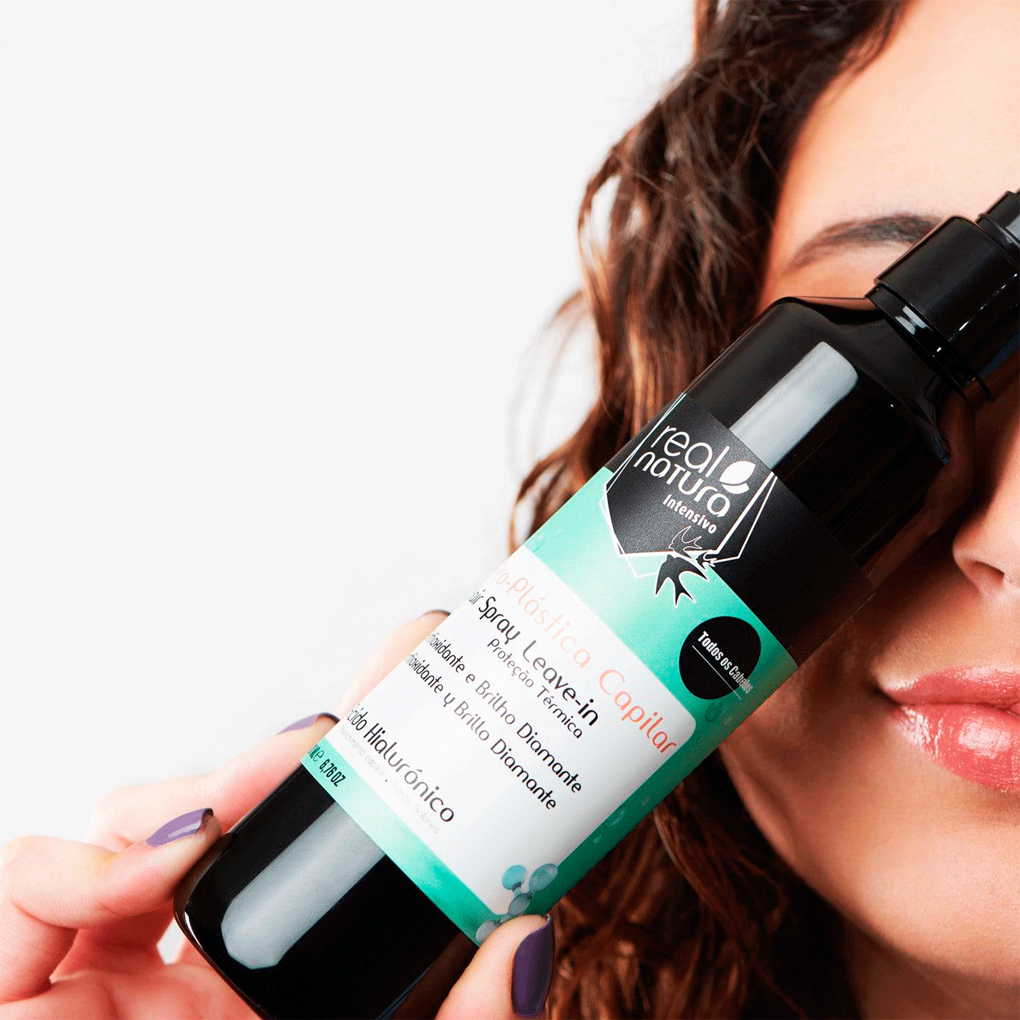 Спрей для увлажнения и восстановления волос Real Natura Leave In Pro-Plastic Capillar