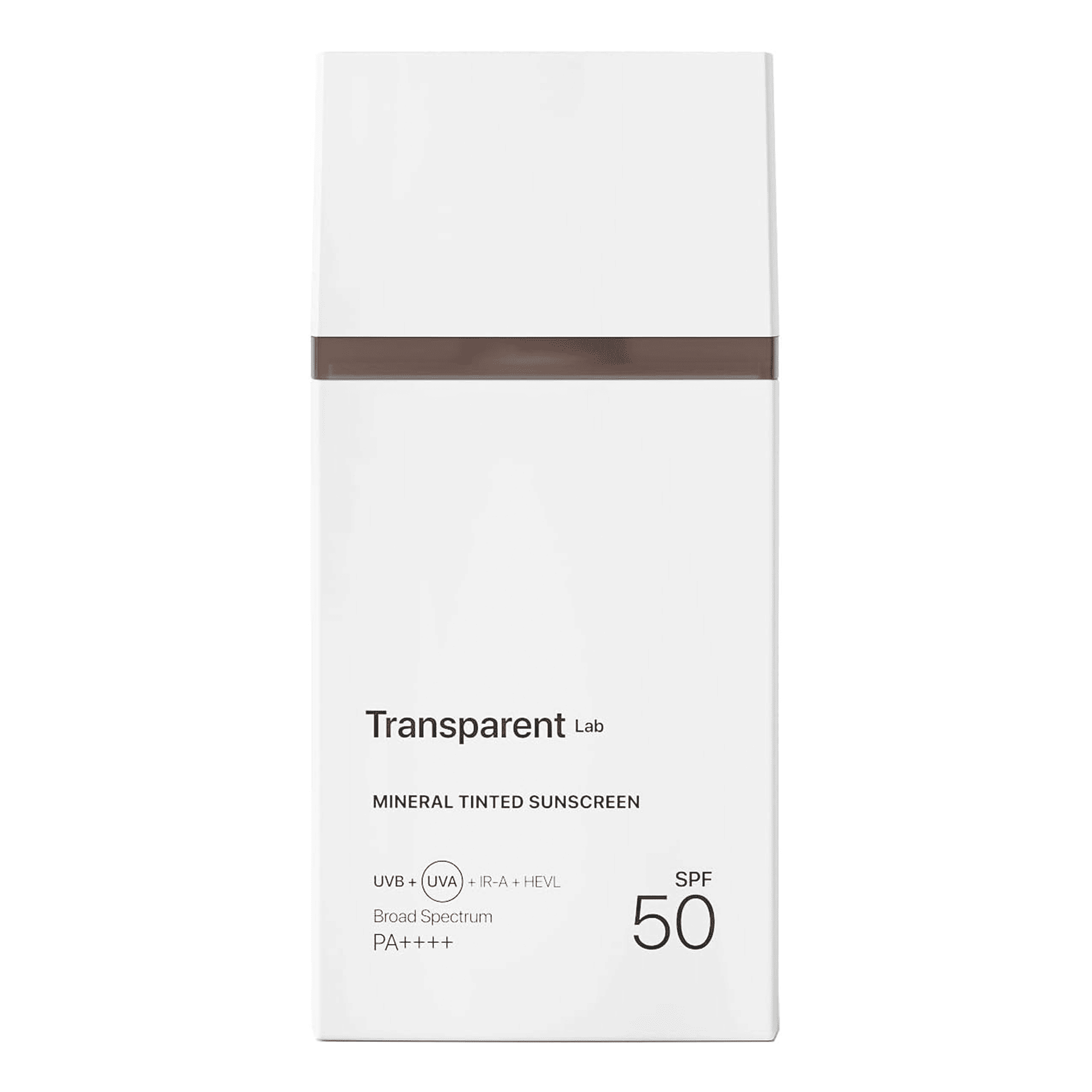 Минеральный солнцезащитный крем з тоном Transparent Lab Mineral Tinted Sunscreen Spf50