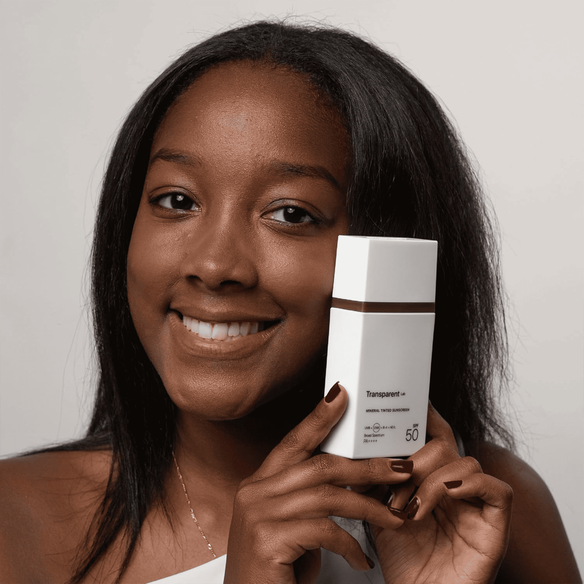 Минеральный солнцезащитный крем з тоном Transparent Lab Mineral Tinted Sunscreen Spf50