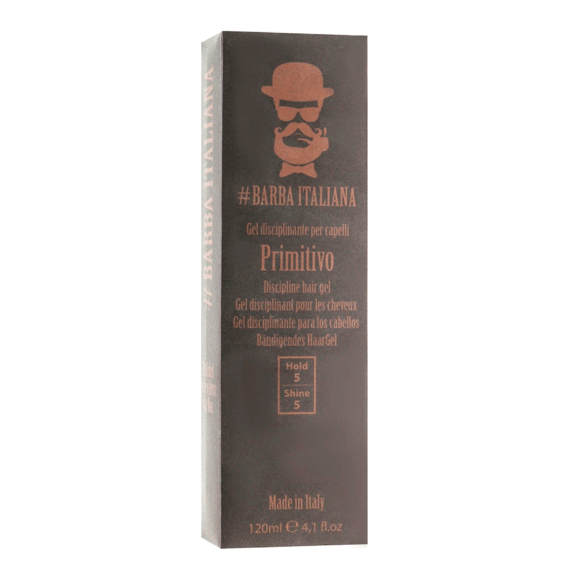 Гель для укладки волос Barba Italiana Discipline hair gel Primitivo