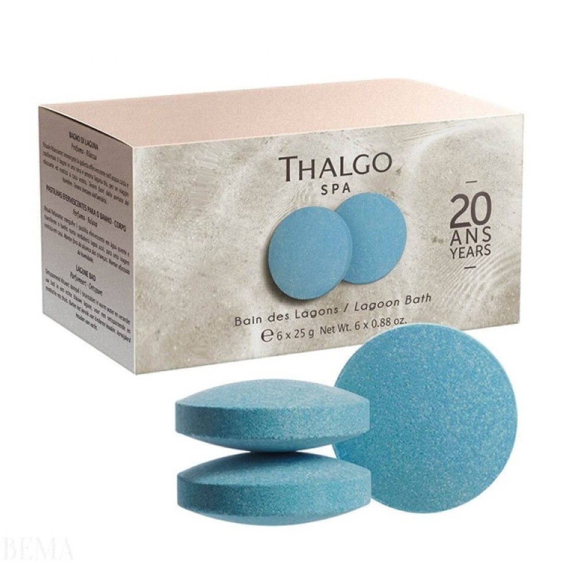 Шипучие таблетки для ванны Лагуна Thalgo Lagoon Water Bath Pebbles