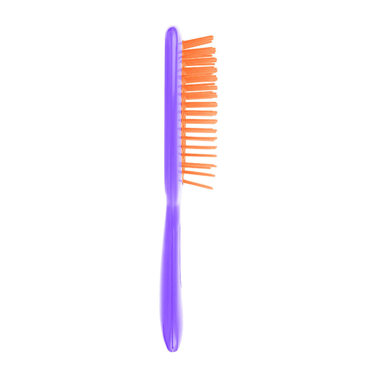 Расческа фиолетовая с коралловым Janeke Superbrush Standart Purple & Coral