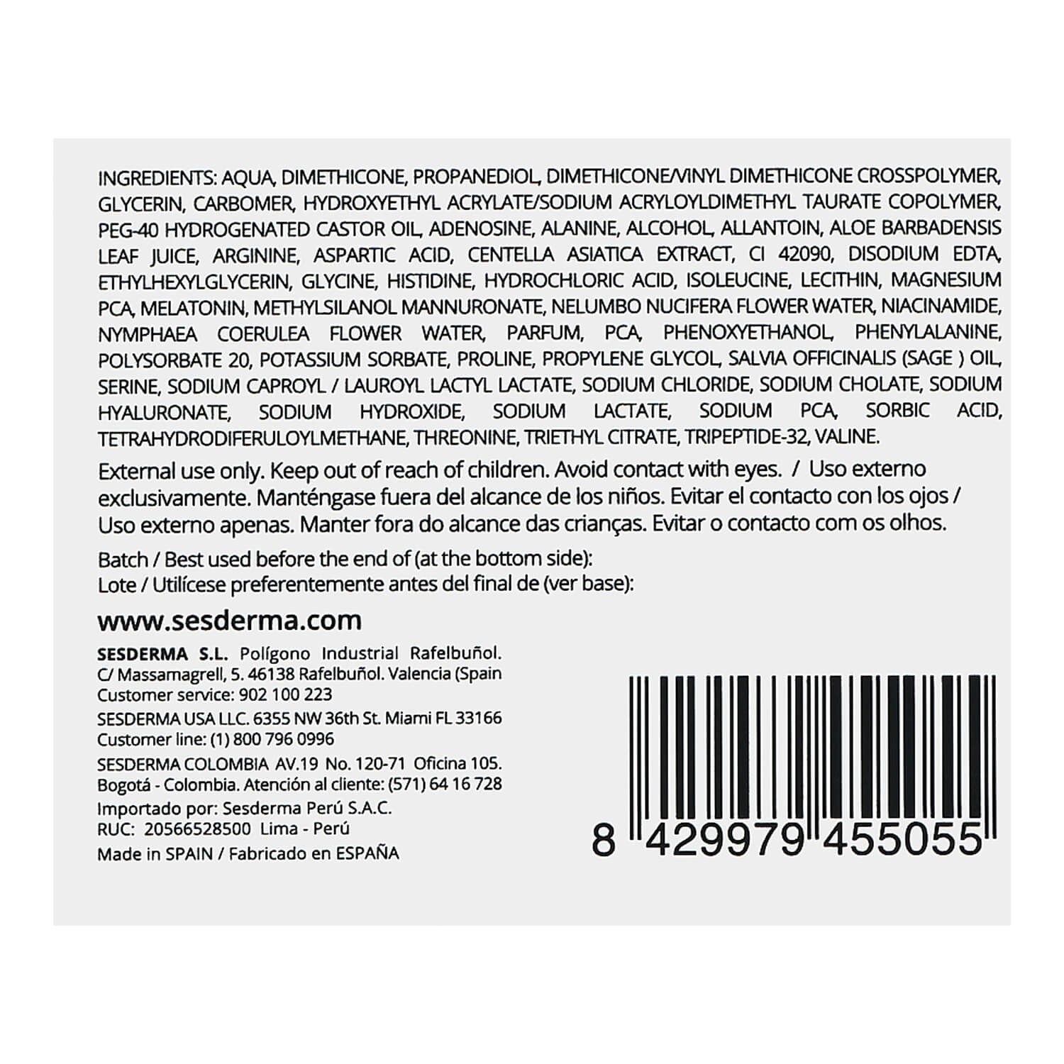 sesderma serenity sleeping mask купить