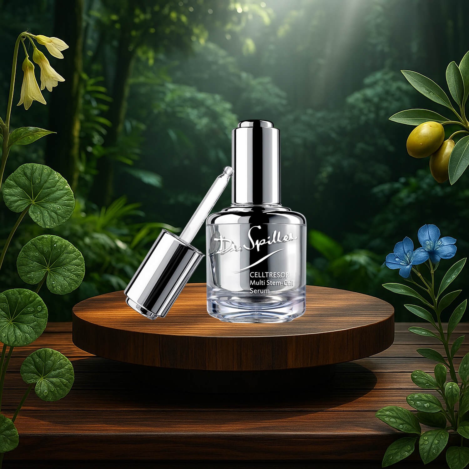 Ущільнювальна омолоджувальна сироватка Dr.Spiller Celltresor Multi Stem-Cell Serum