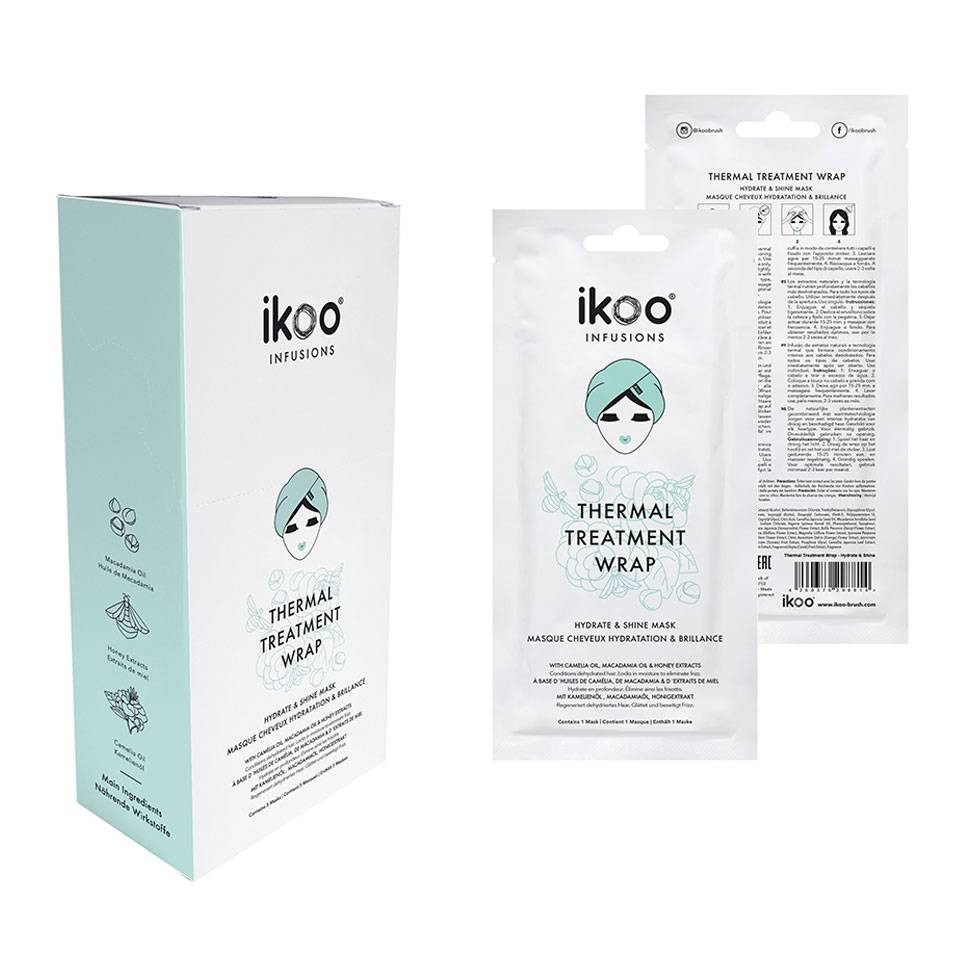 Маска-шапочка для фарбованого волосся Ikoo Thermal Treatment Wrap Hydrate and Shine