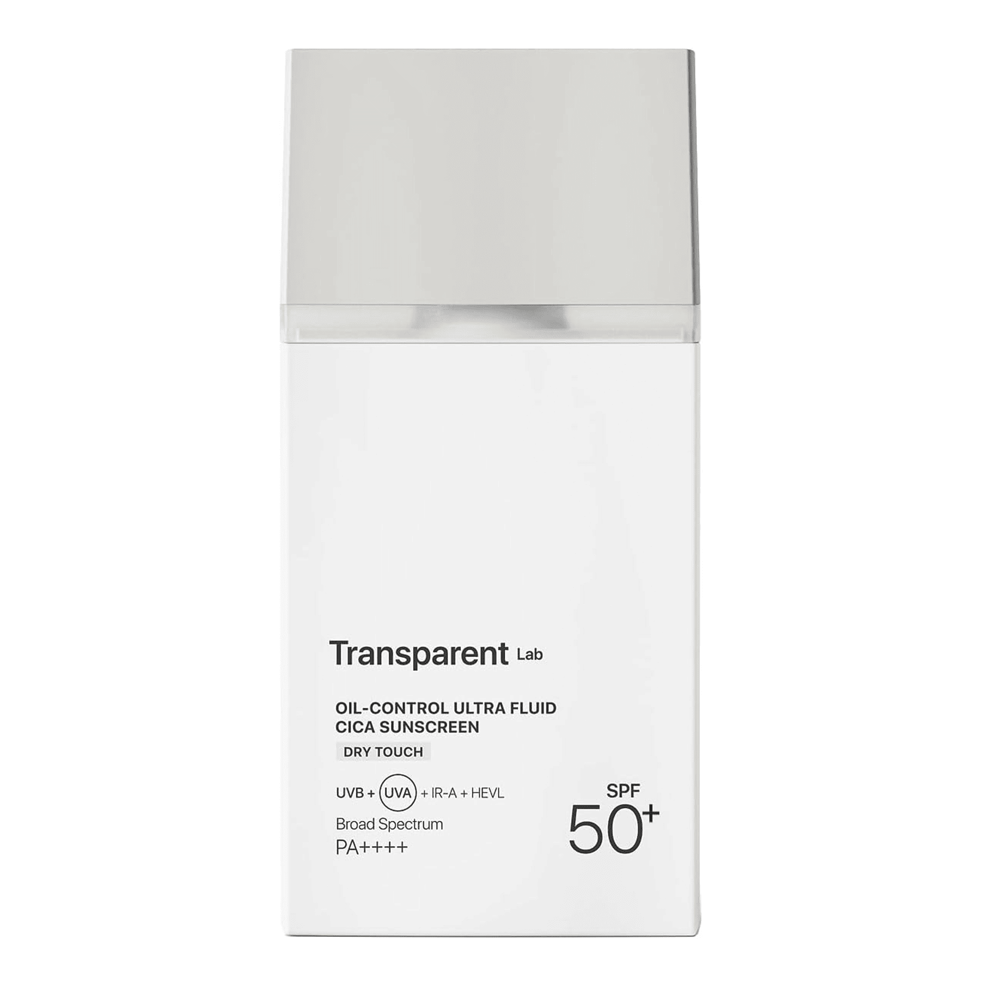 Transparent Lab Солнцезащитный крем с цинтелой для контроля жирности кожи