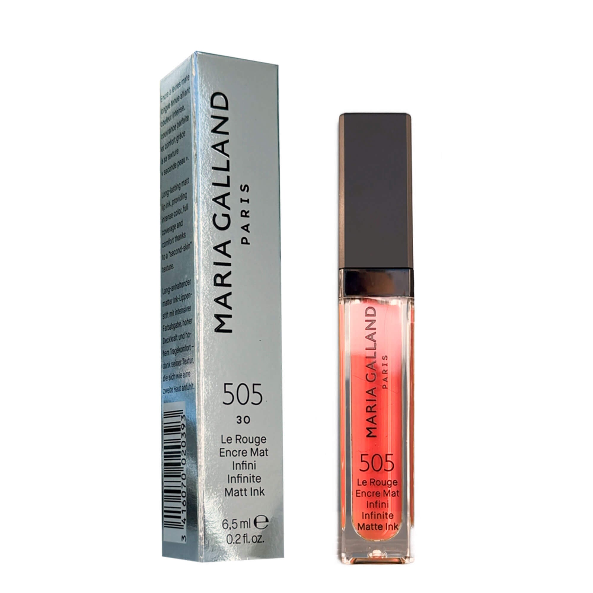Стойкая матовая помада для губ Maria Galland 505-infinite Matte Ink