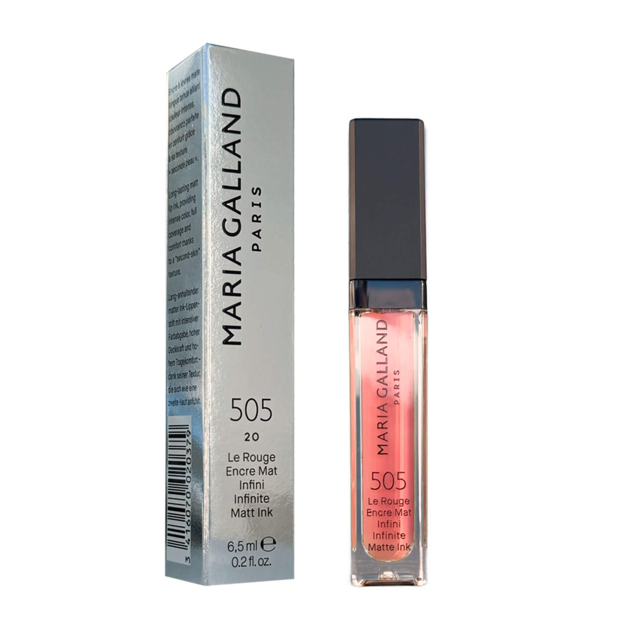 Стойкая матовая помада для губ Maria Galland 505-infinite Matte Ink