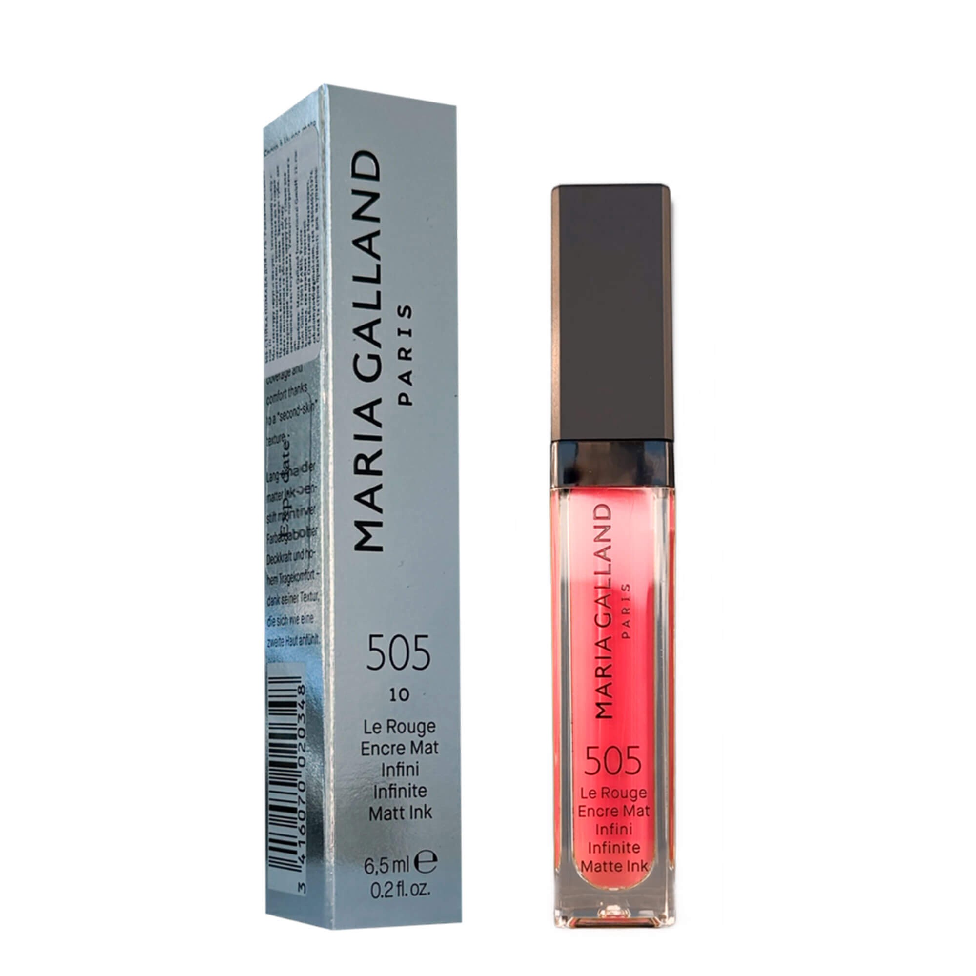 Стойкая матовая помада для губ Maria Galland 505-infinite Matte Ink