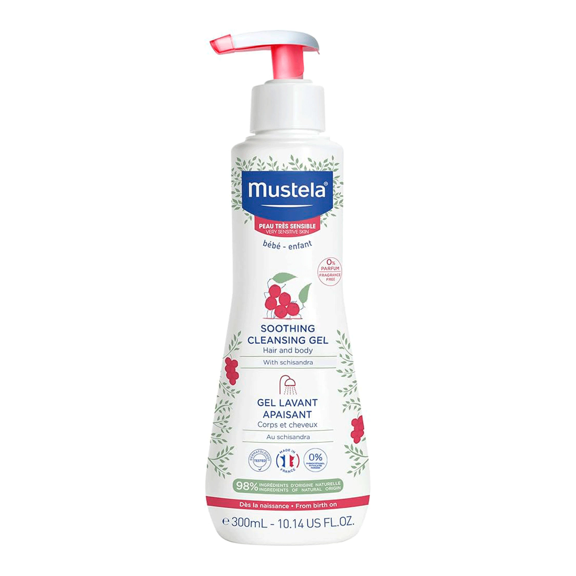 Mustela Очищающий гель для чувствительной кожи
