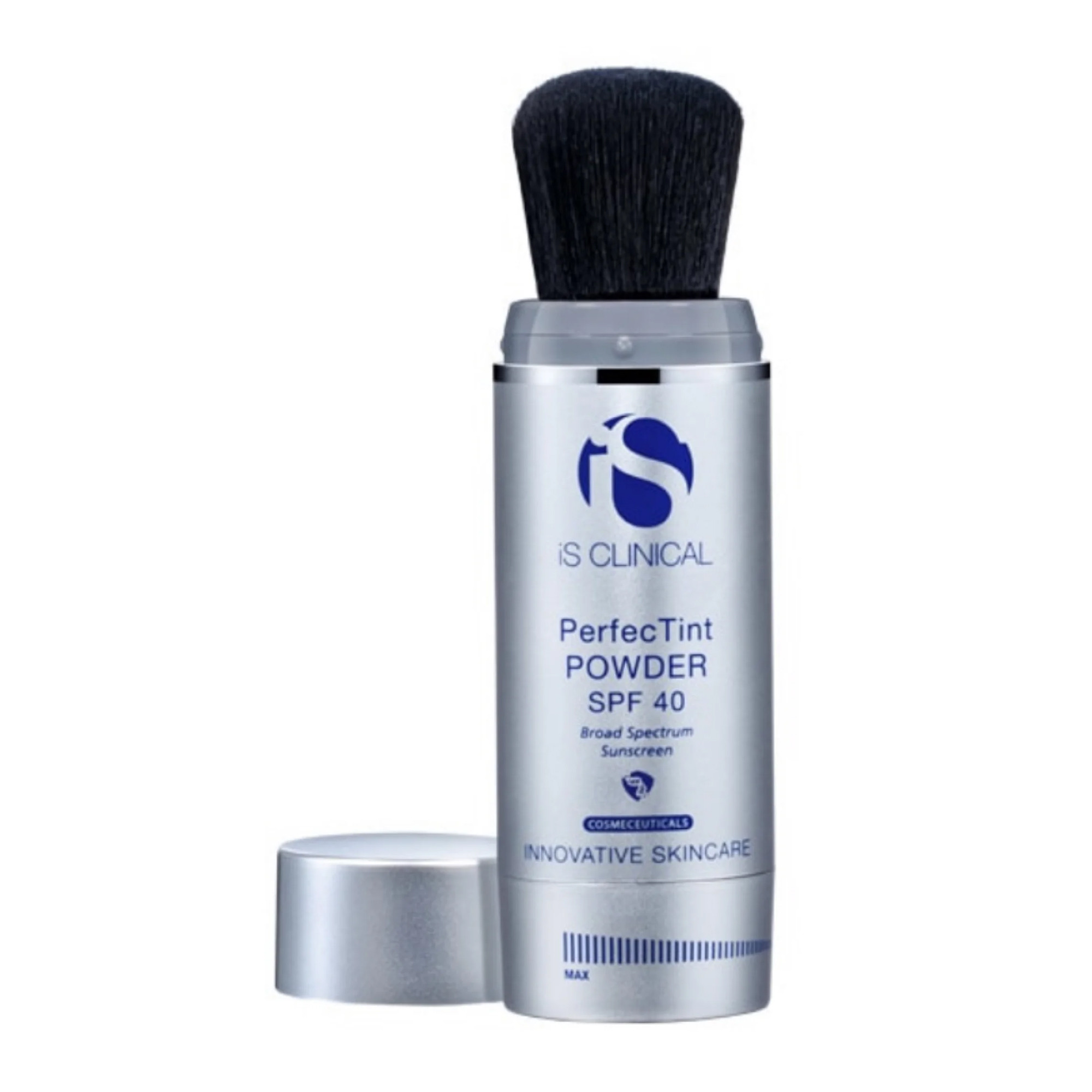 Солнцезащитная пудра с ультрамягкой щёточкой «Кремовая» iS Clinical PerfecTint Powder SPF 40 Cream