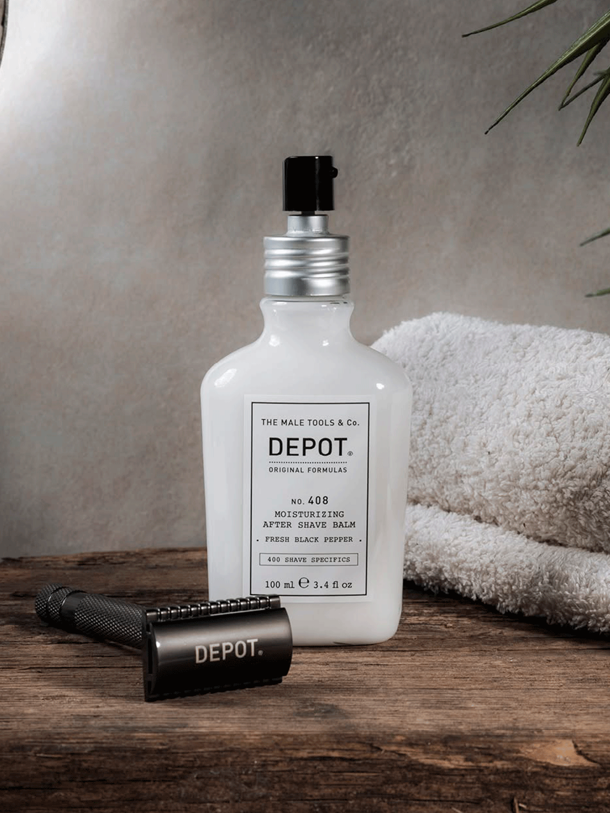 Бальзам для лица Depot № 408 MOISTURIZING AFTER SHAVE BALM