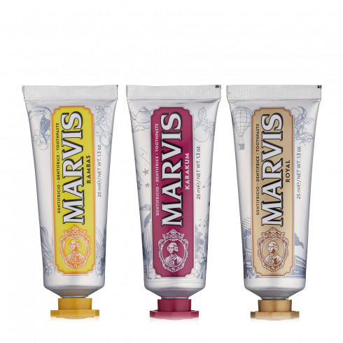 Подарунковий набір зубних паст Marvis 3 Flavours Box - Royal, Karakum, Rambas