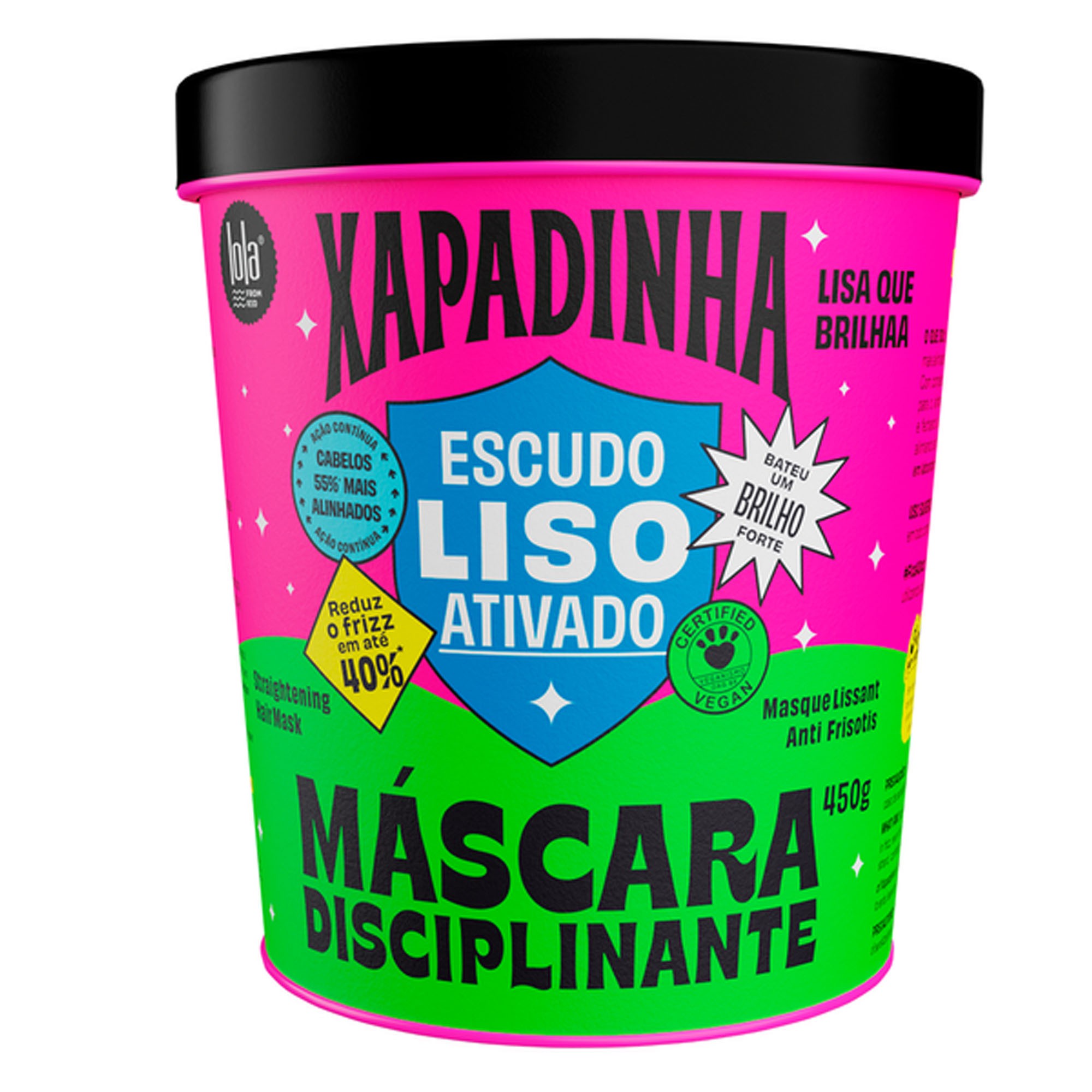 Lola Cosmetics Xapadinha Mascara Disciplinante - Маска для волос 450 г