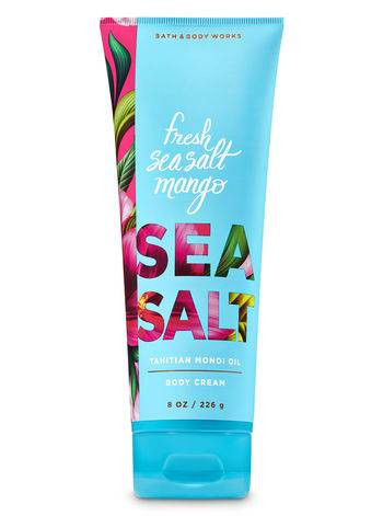 Крем для тела с маслом ши Bath and Body Works Fresh Sea Salt Mango