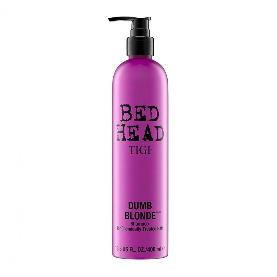 Шампунь для волос поврежденных химическим путем TIGI Bed Head Dumb Blonde Shampoo