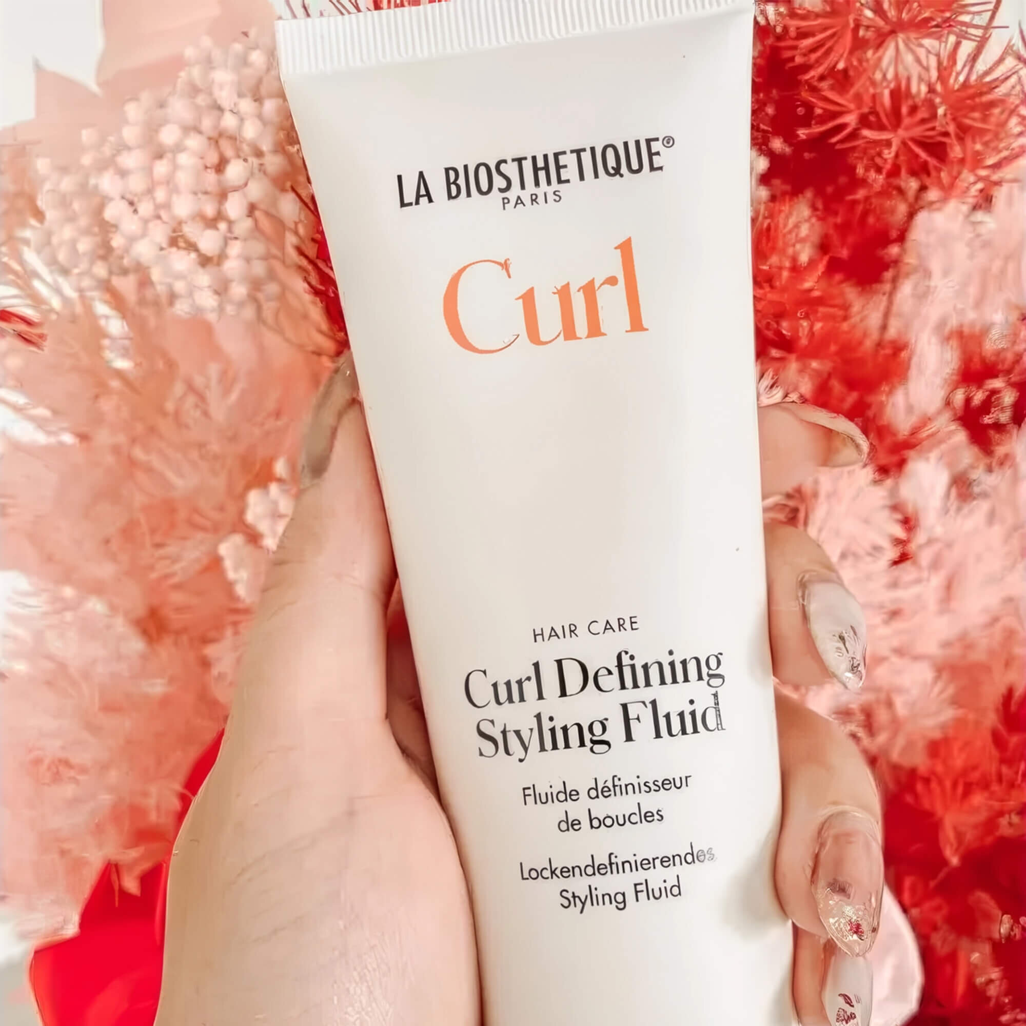 Легкий флюїд для зволоження та укладки локонів  La Biosthetique Curl Defining Styling Fluid
