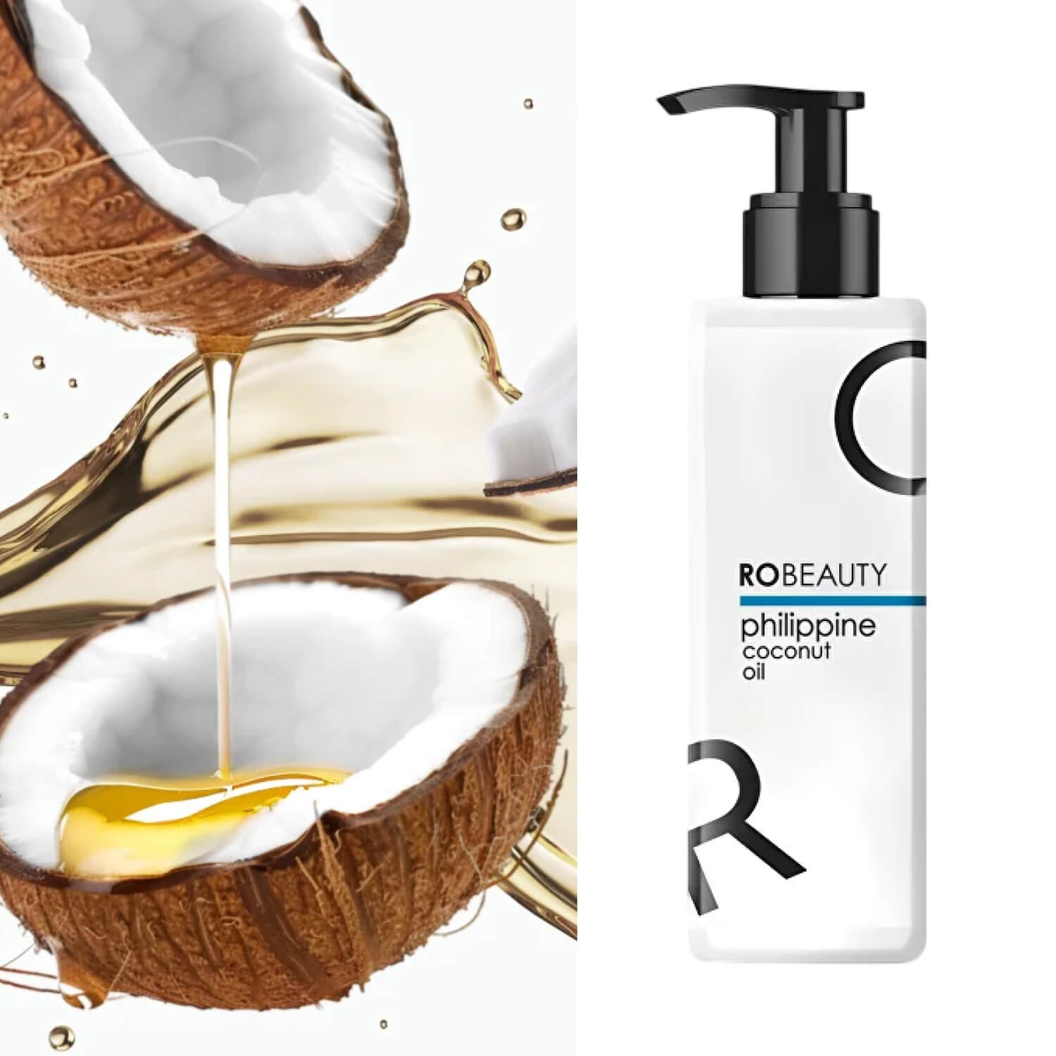 Кокосова олія з натуральним запахом Robeauty Me Coconut Oil with Natural Scent