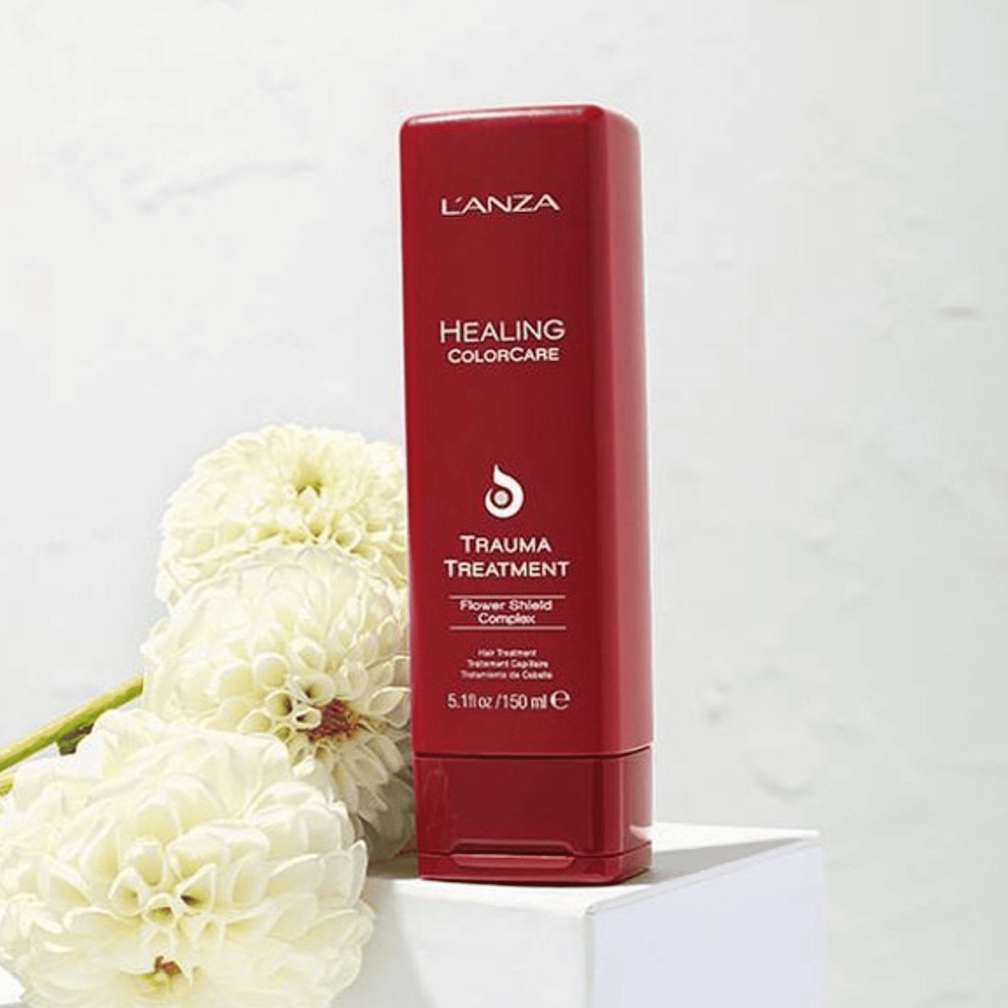 Ліпідна маска для пошкодженого та фарбованого волосся L’anza Healing ColorCare Trauma Treatment