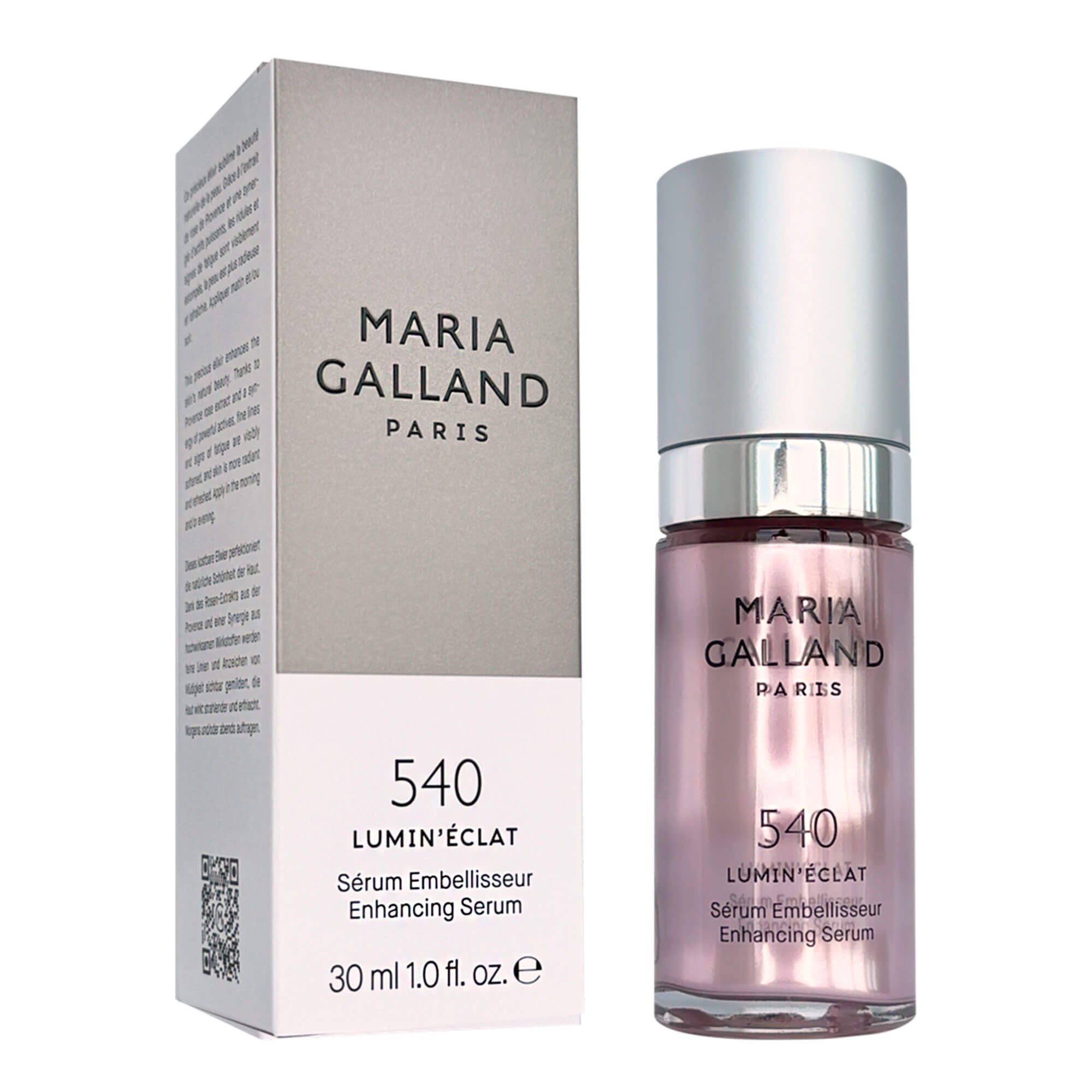 Антистресова сироватка зволоження та сяйво шкіри Maria Galland 540 Lumin’Éclat Enhancing Serum