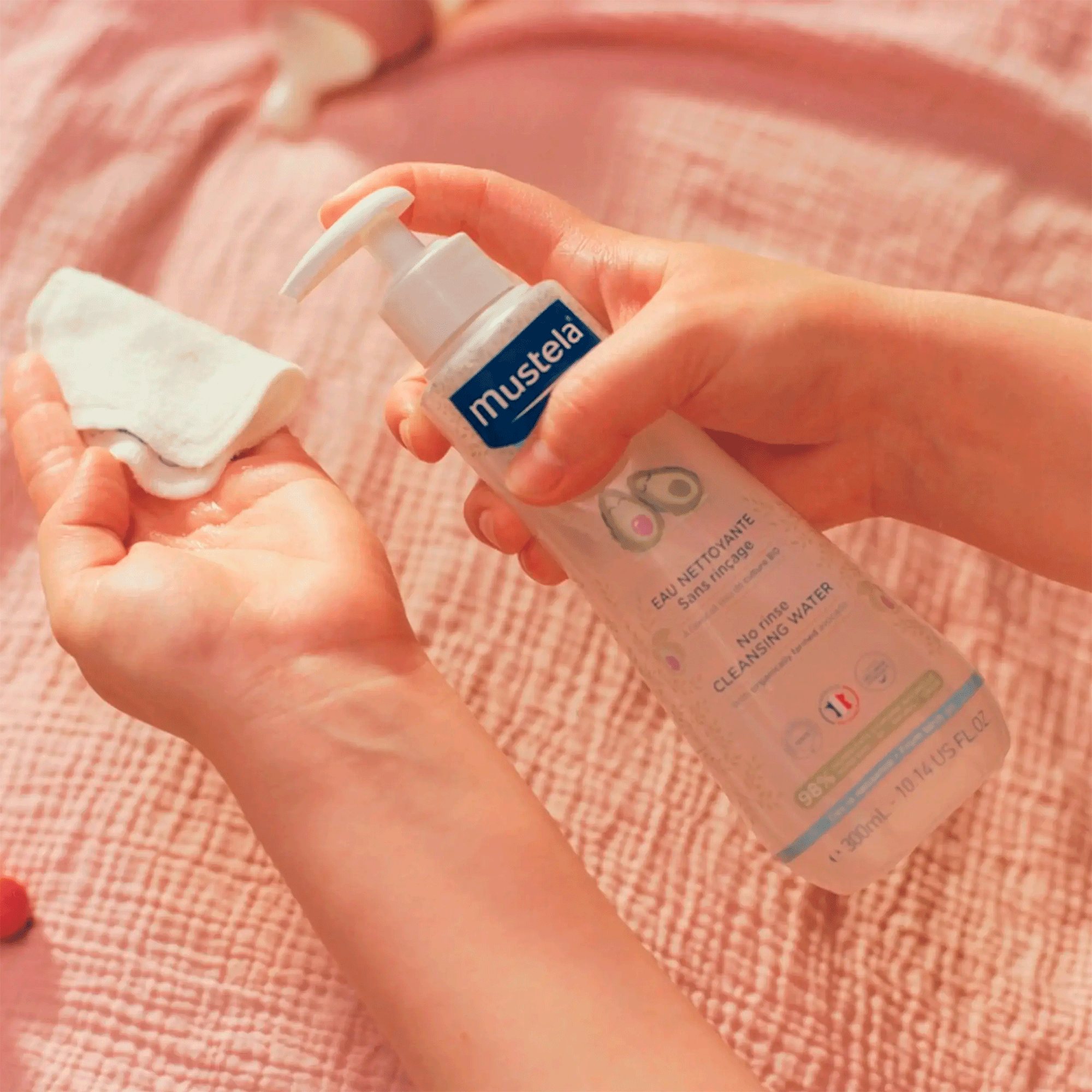 Мицеллярная вода для очищения нормальной кожи Mustela No-Rinse Cleansing Water