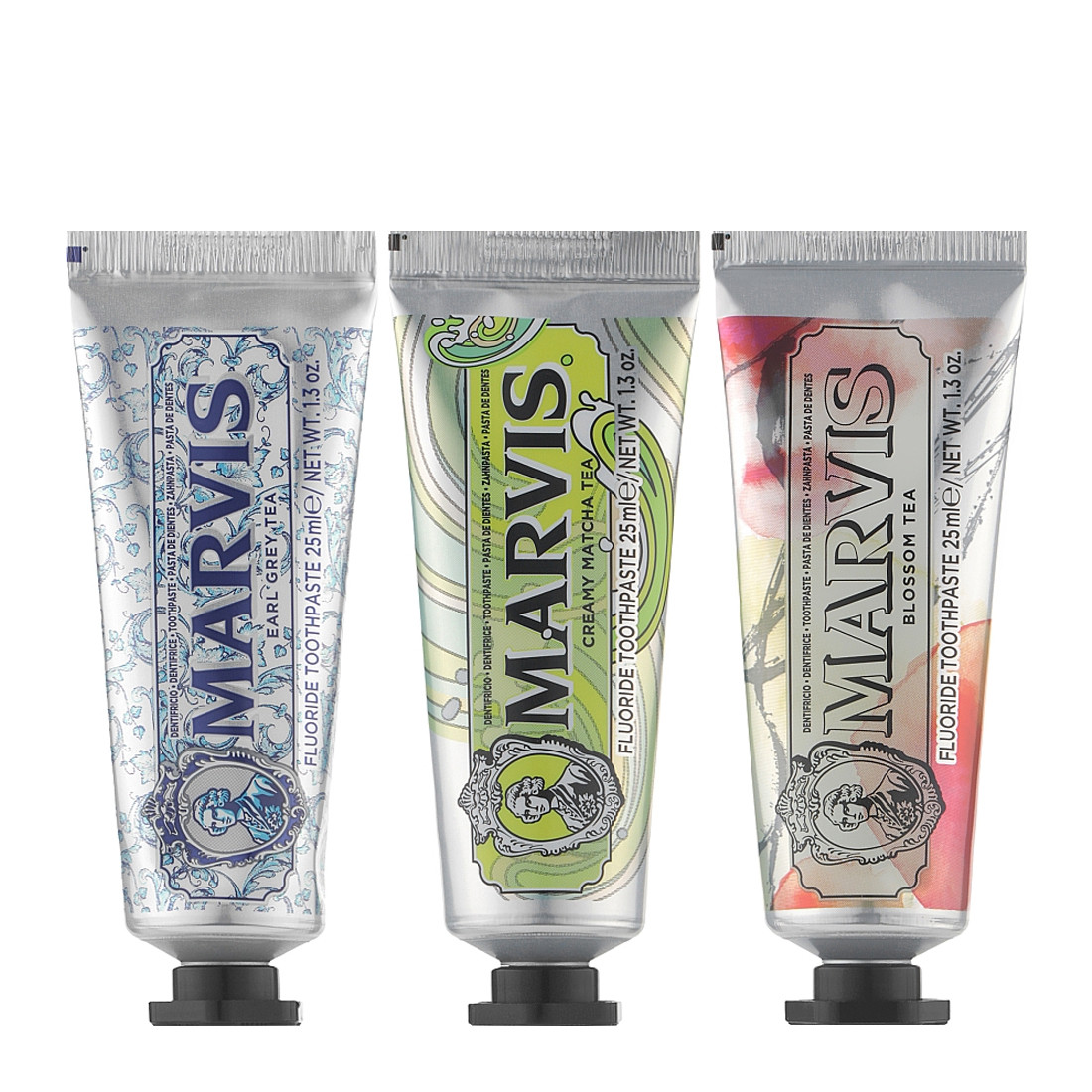 Набор зубных паст Marvis Tea Collection Toothpaste Gift Set