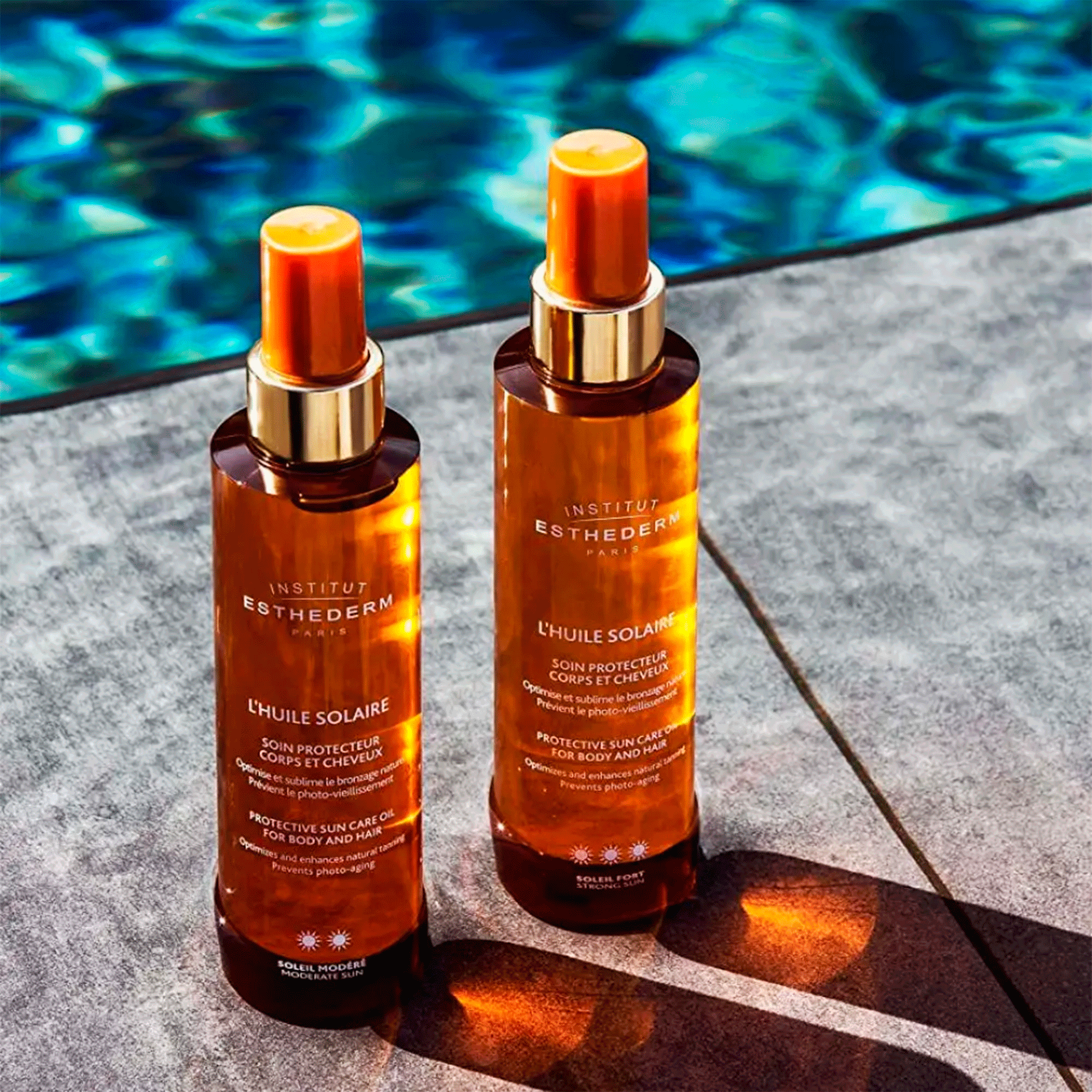 Сонцезахисна олія-спрей для тіла та волосся Institut Esthederm Sun Care Oil Strong Sun