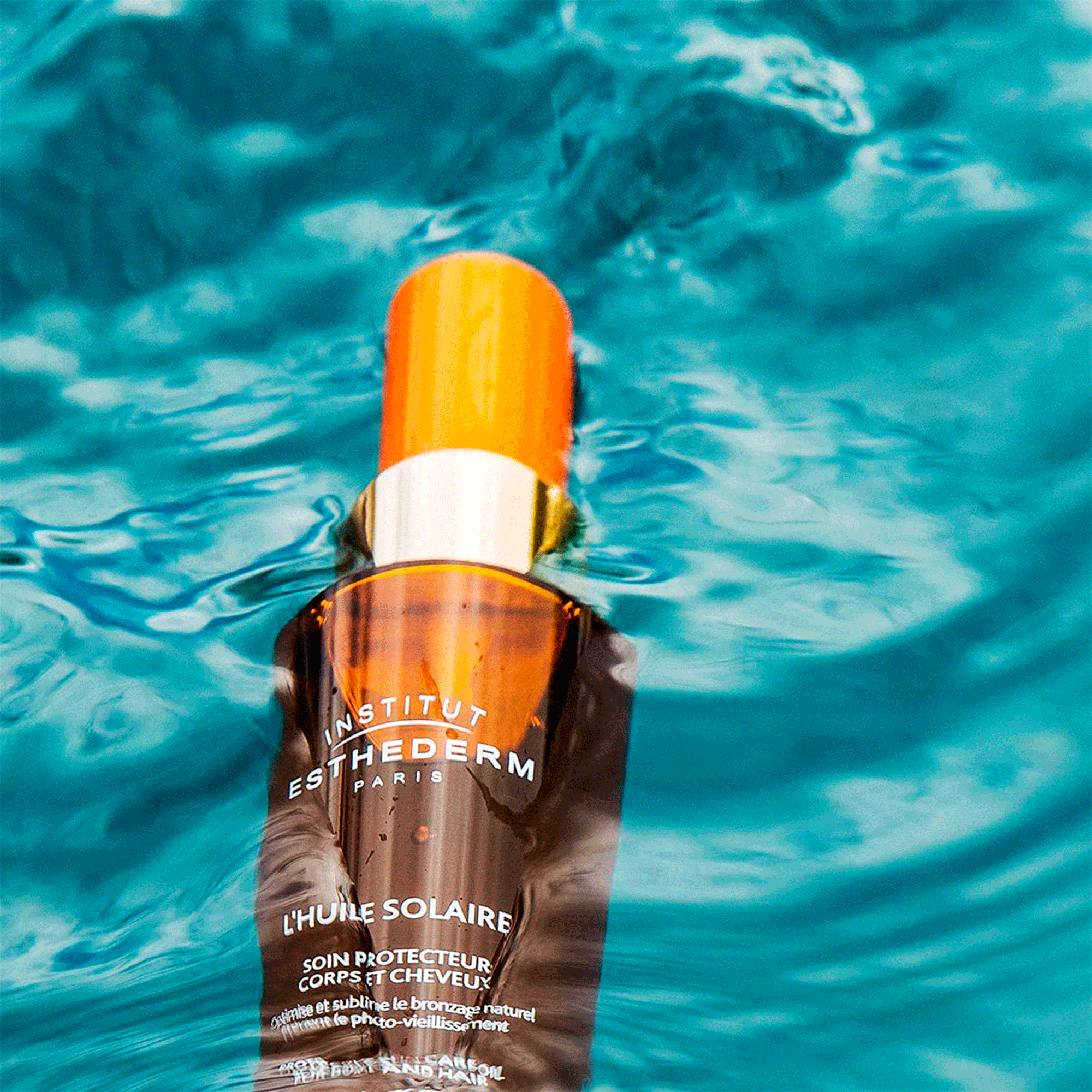 Сонцезахисна олія-спрей для тіла та волосся Institut Esthederm Sun Care Oil Strong Sun