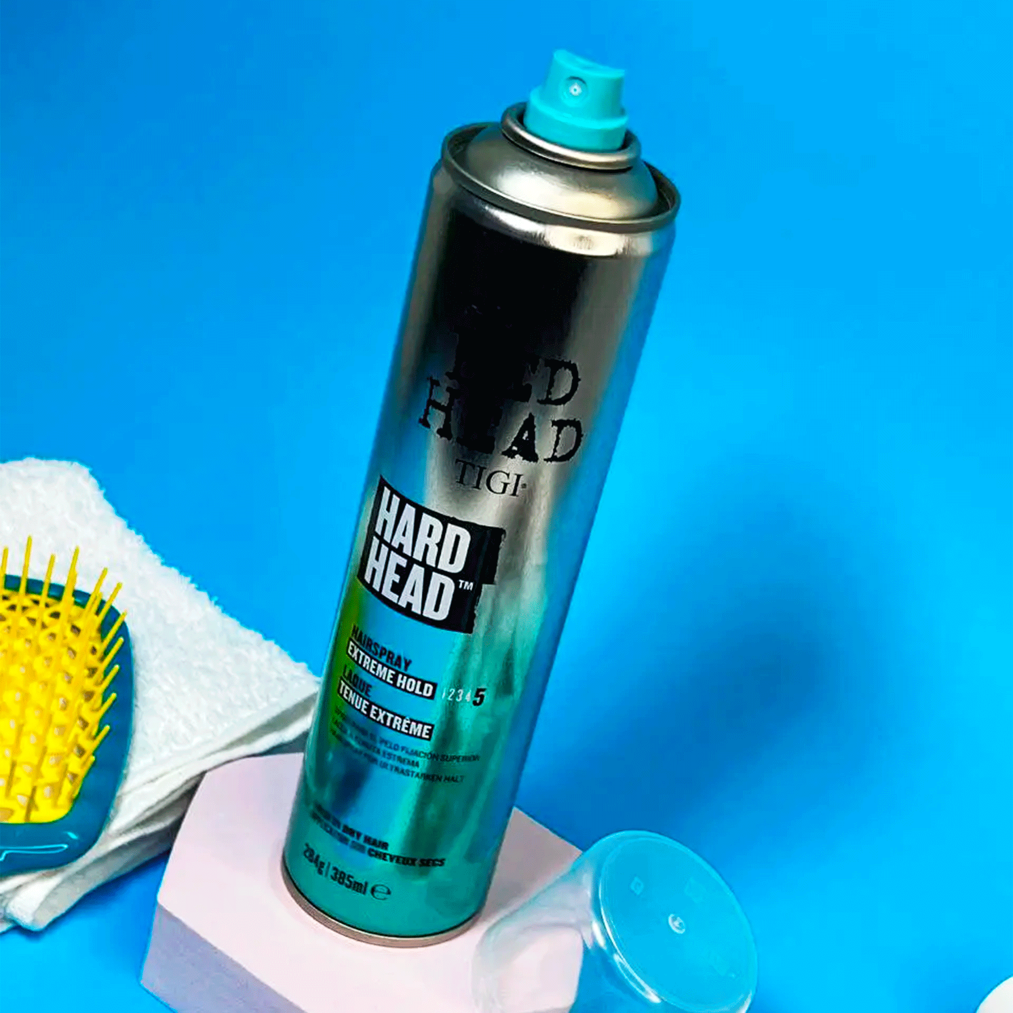 Лак для волос экстрасильной фиксации TIGI Bed Head Hard Head 