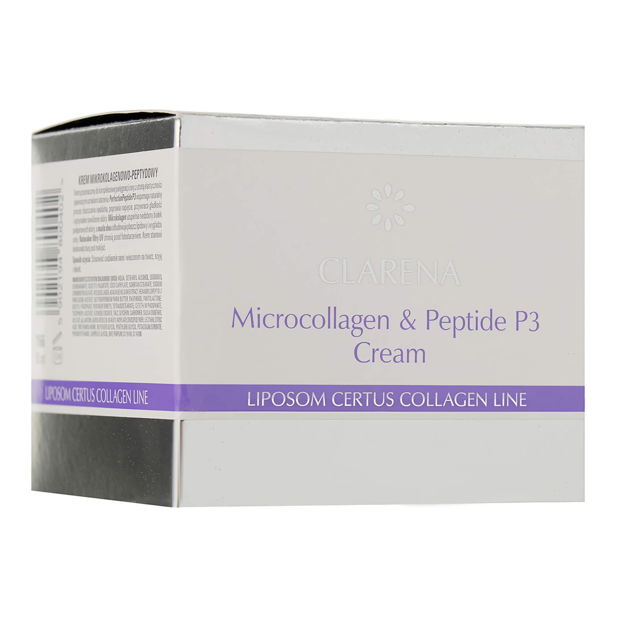 Крем с микроколлагеном и биомиметическим пептидом Clarena Microcollagen & Peptide P3 Cream