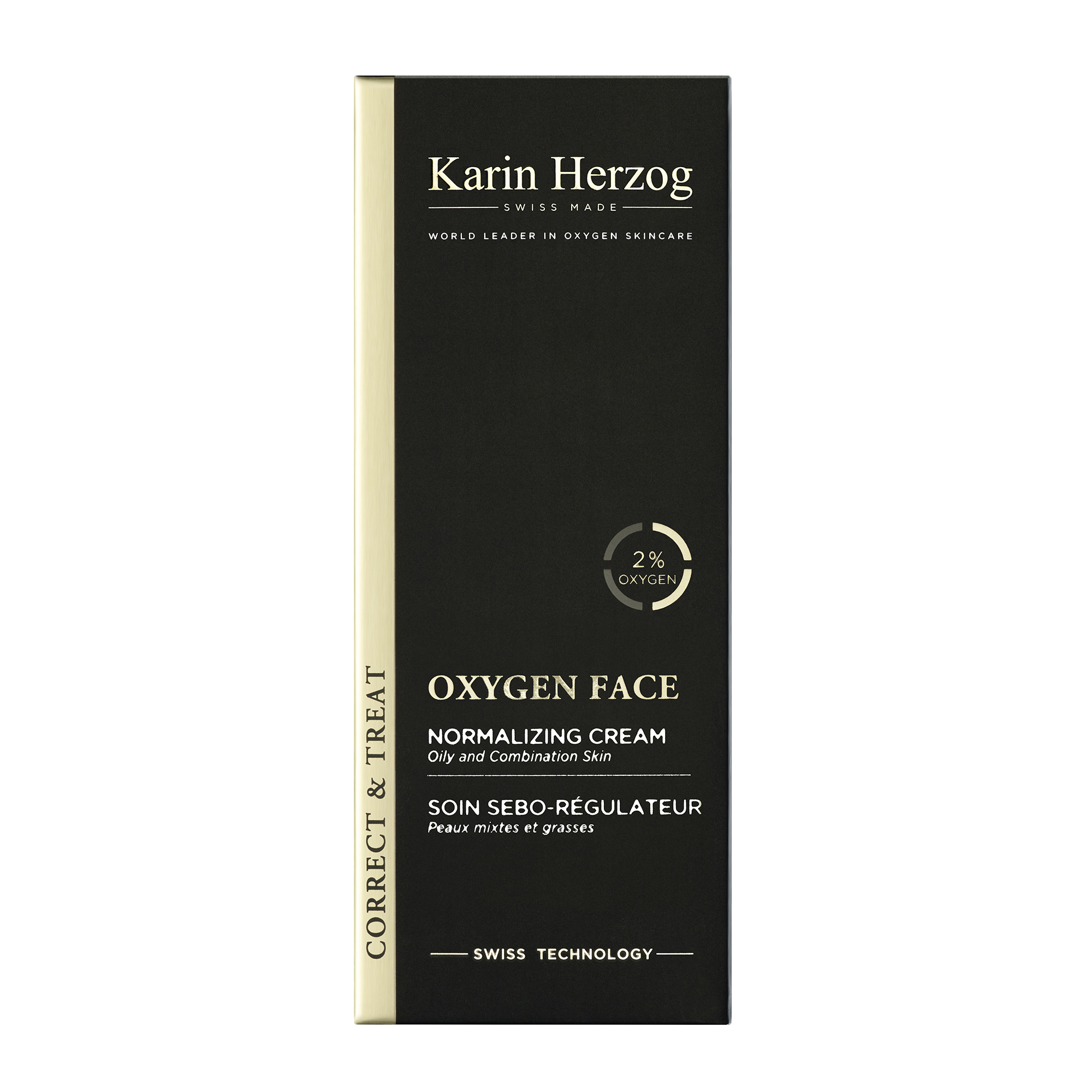 Кислородный крем для комбинированной и проблемной кожи лица Karin Herzog Oxygen Face