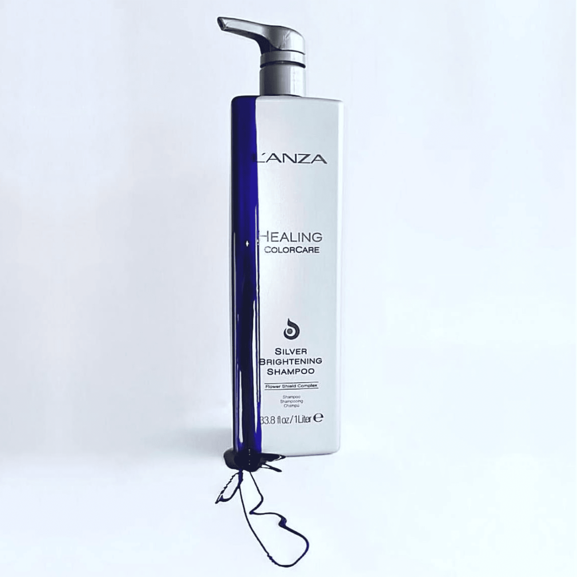 Шампунь для устранения желтизны L’anza Healing ColorCare Silver Brightening Shampoo