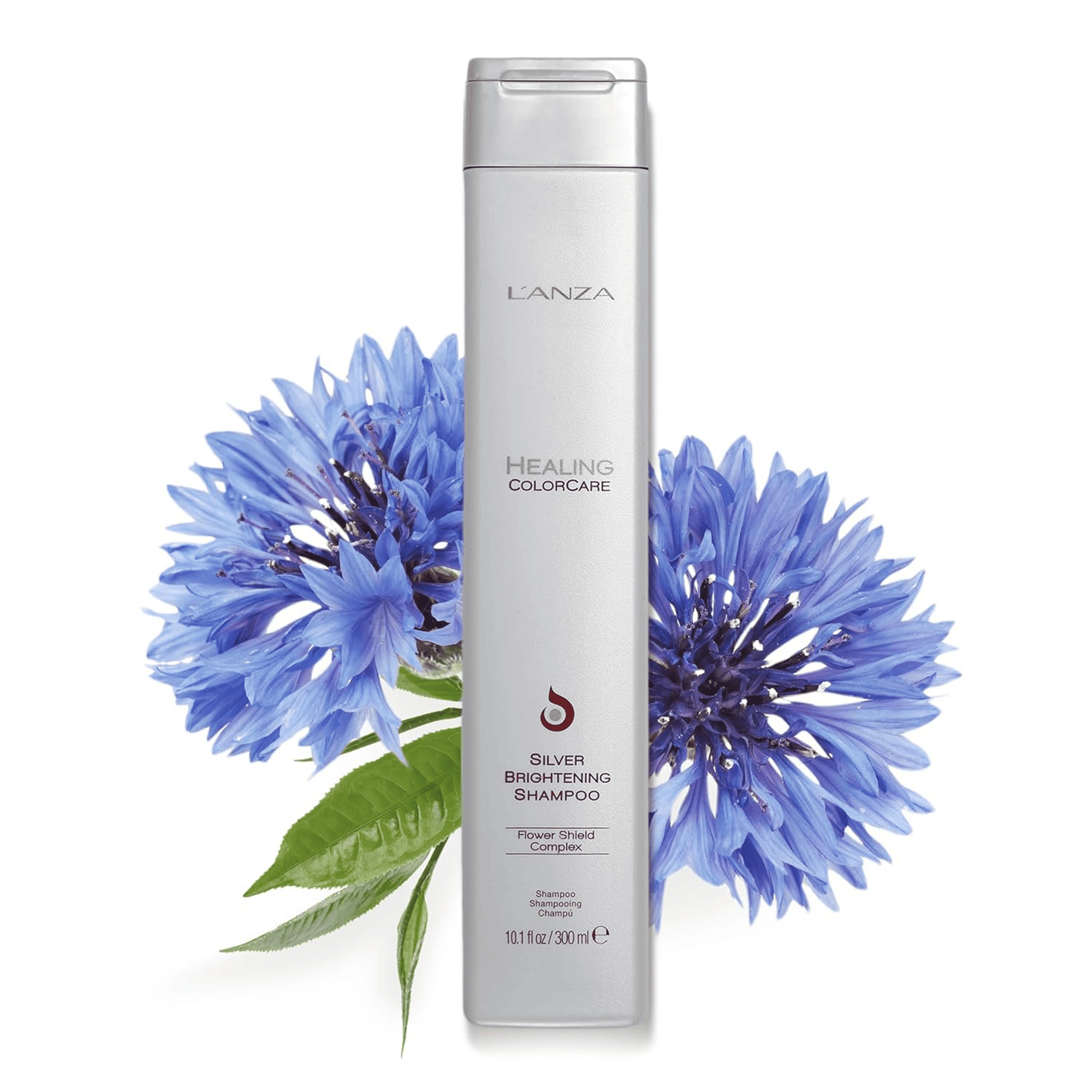 Шампунь для устранения желтизны L’anza Healing ColorCare Silver Brightening Shampoo