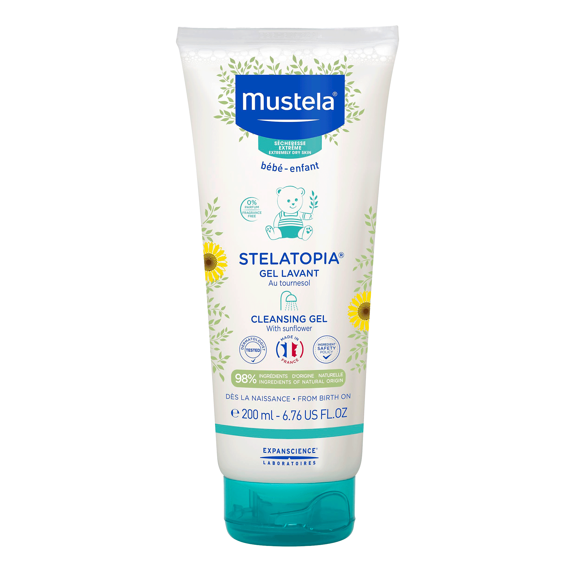 Mustela Очищающий гель для сухой и атопической кожи