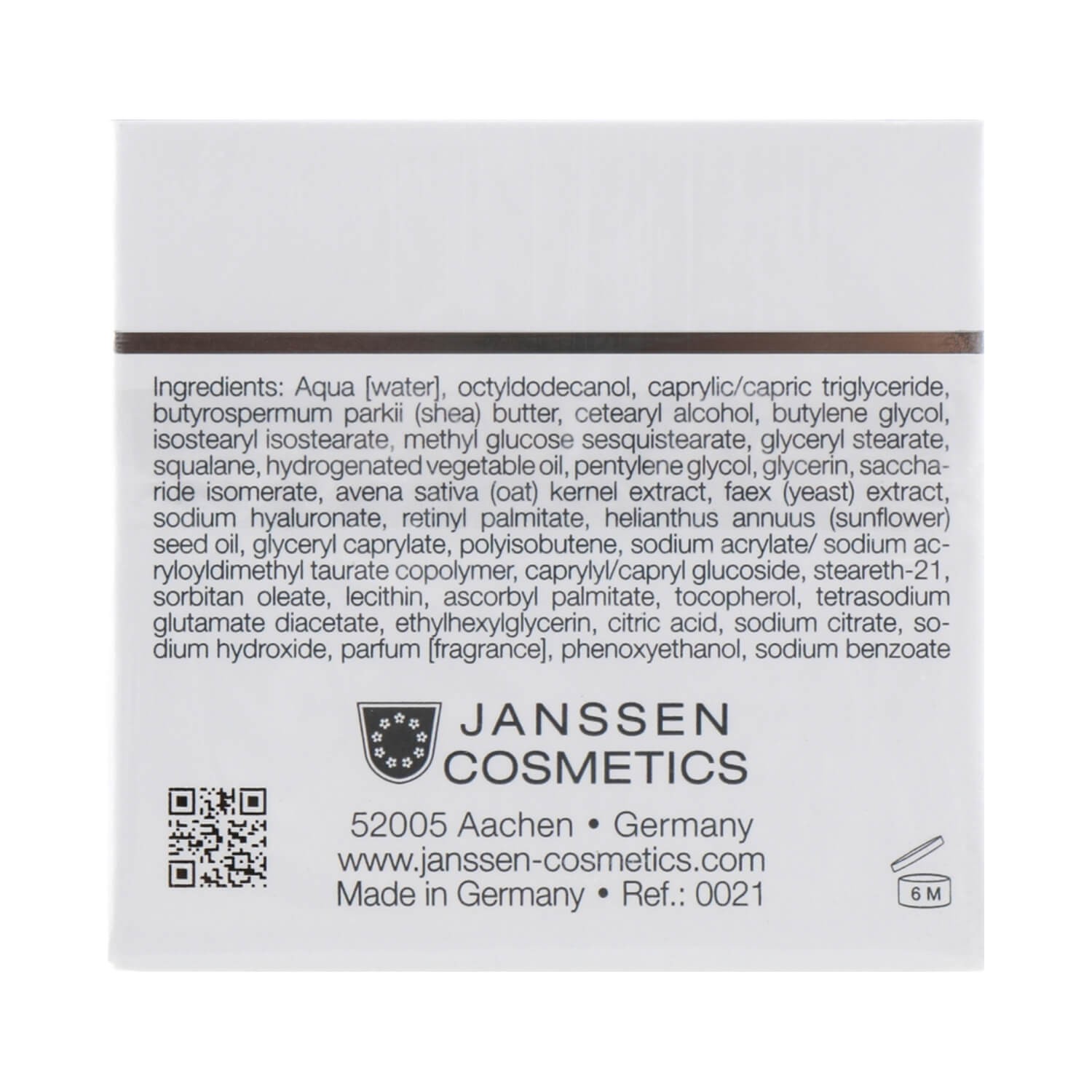 Janssen Cosmetics Lifting And Recovery Cream - Восстанавливающий крем-лифтинг