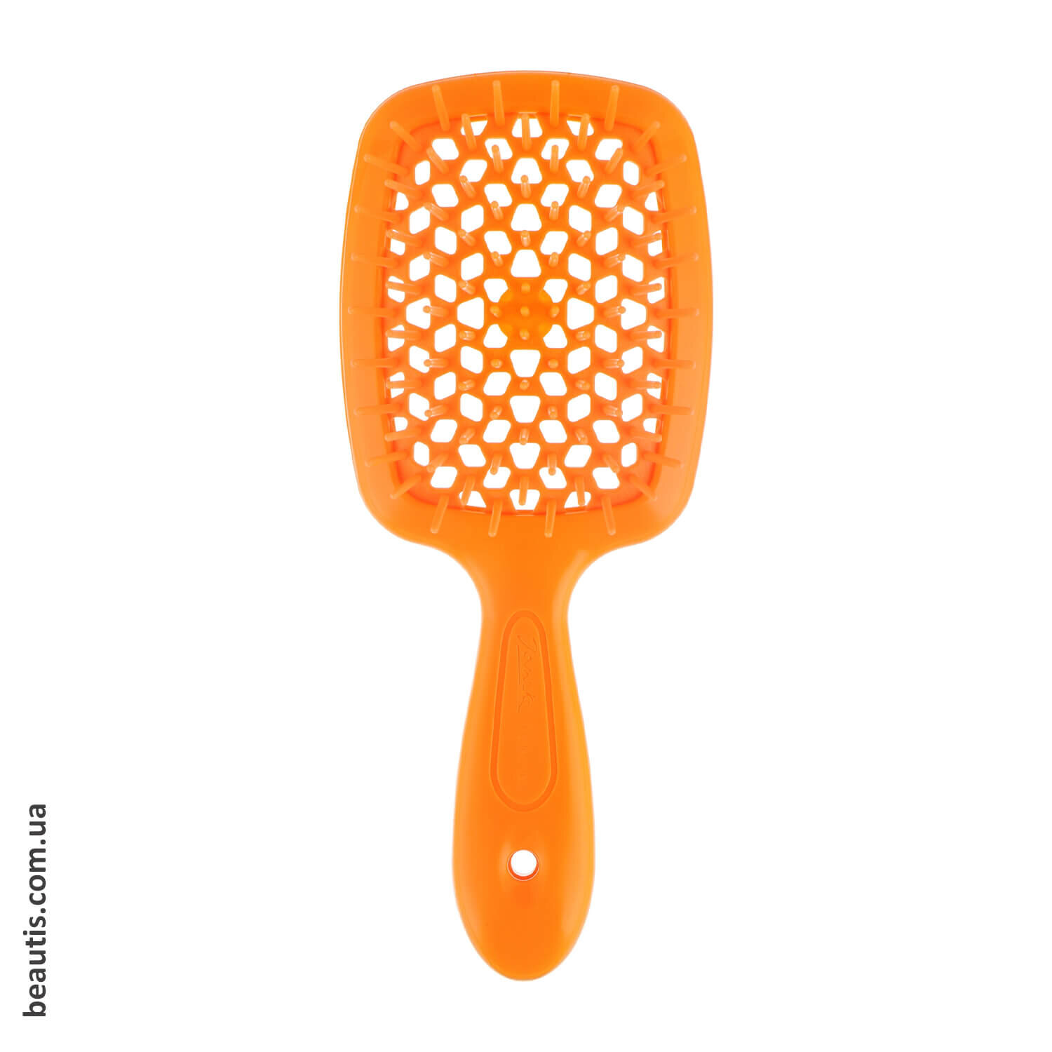 Расческа неоновая оранжевая Janeke Superbrush Standart Arancio Fluorescente