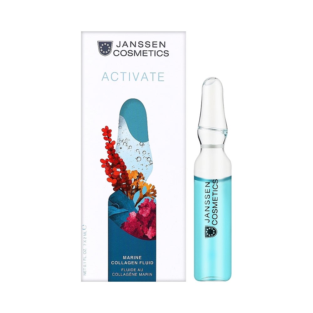 Укрепляющий концентрат с морским коллагеном Janssen Cosmetics Marine Collagen Fluid
