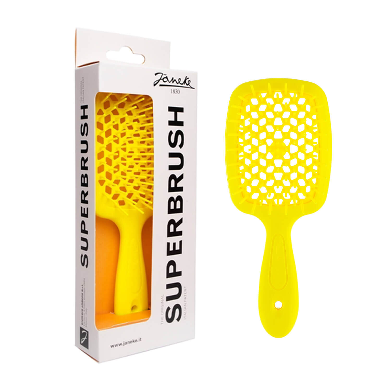 Janeke Superbrush Standart Giallo - Гребінець жовтий