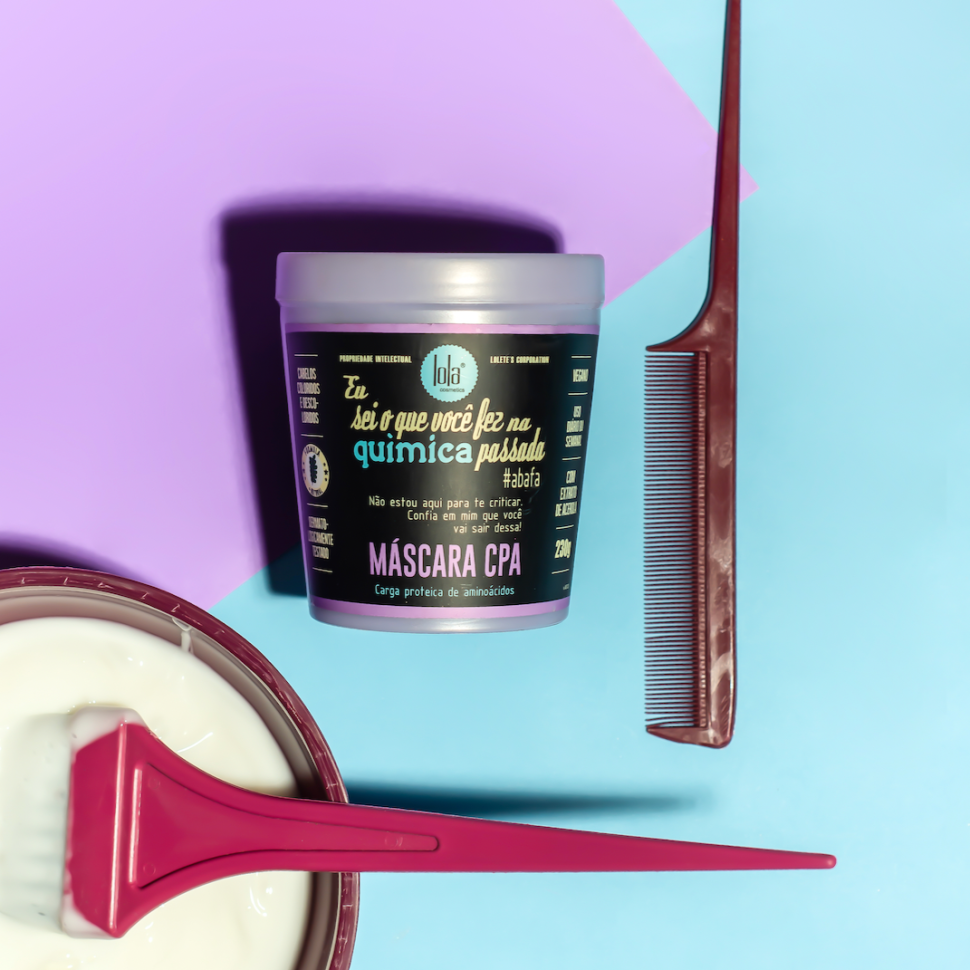 Маска для поврежденных или обесцвеченных волос Lola Cosmetics Quimica Passada Mask