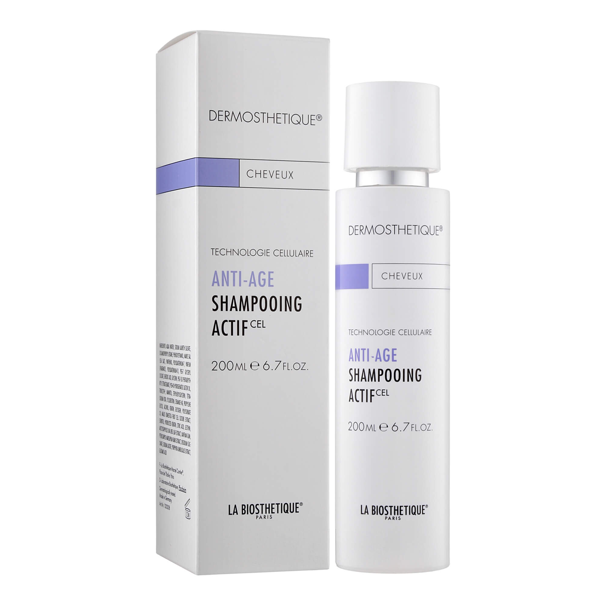 Шампунь для тонкого та нормального волосся La Biosthetique Shampooing Actif