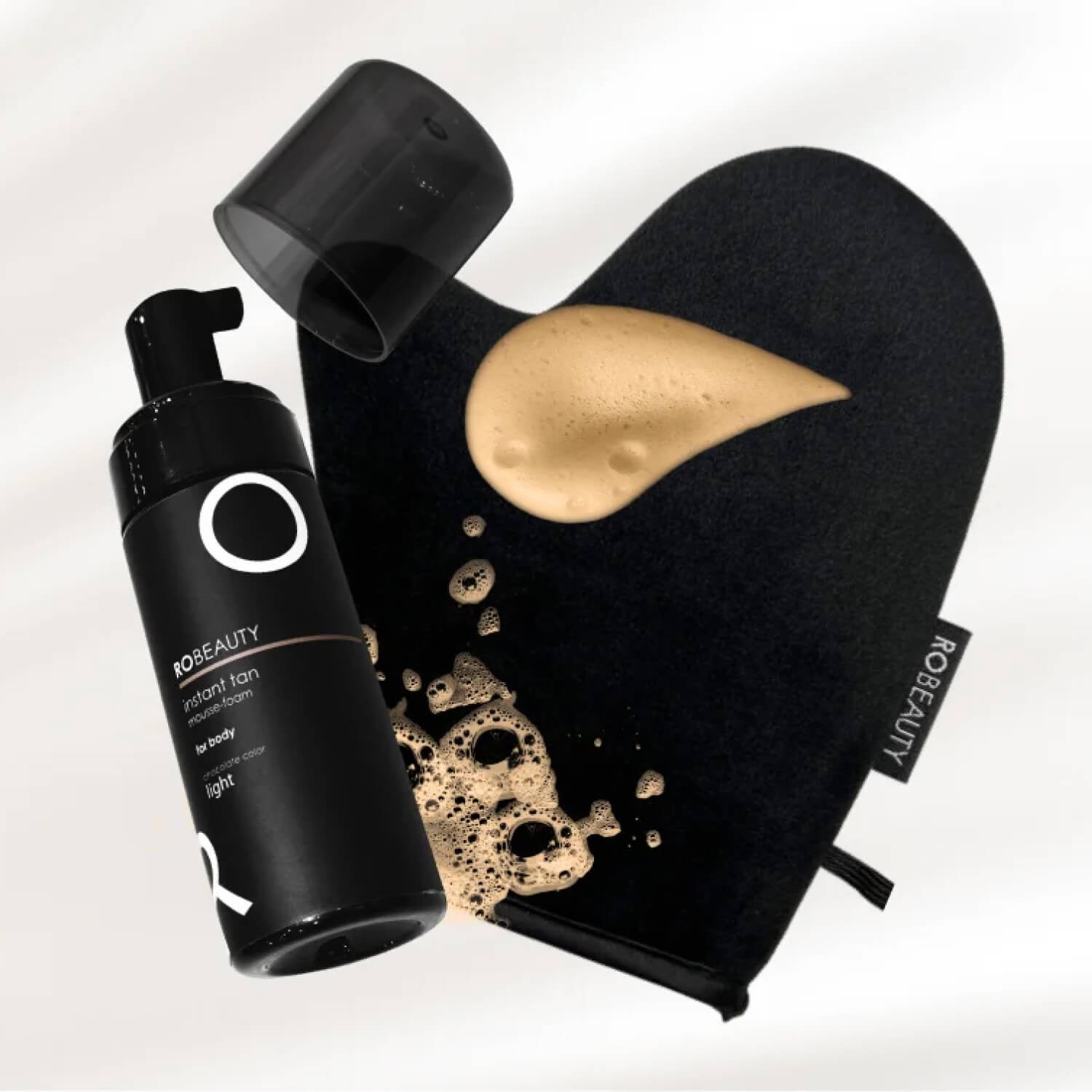 Пінна автозагар для тіла Robeauty Me Instant Tan Mousse-Foam